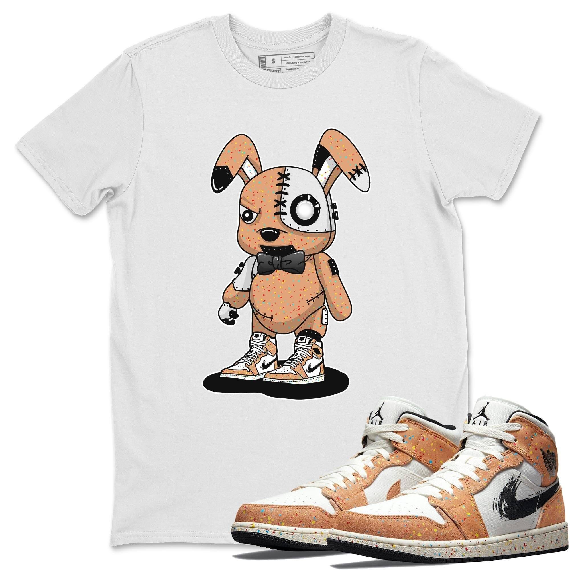 Cyborg Bunny Unisex Tops - Air Jordan 1 Brushstroke