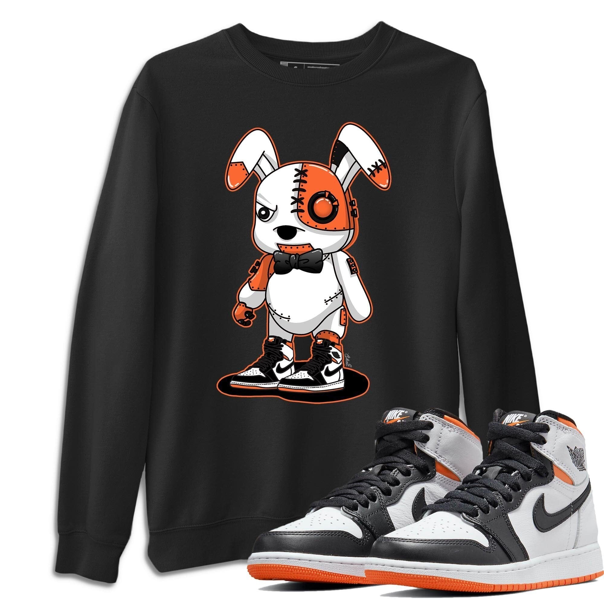 Cyborg Bunny Unisex Tops - Air Jordan 1 Electro Orange