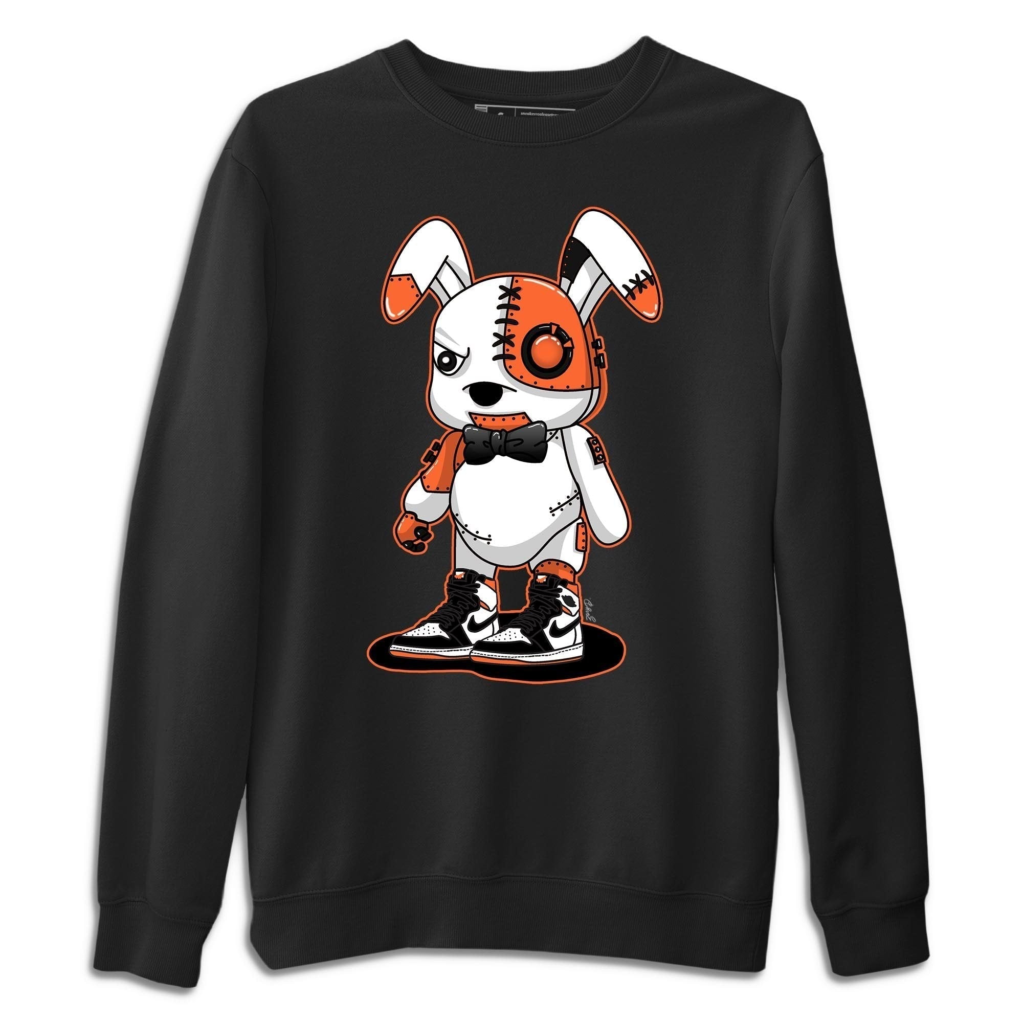 Cyborg Bunny Unisex Tops - Air Jordan 1 Electro Orange