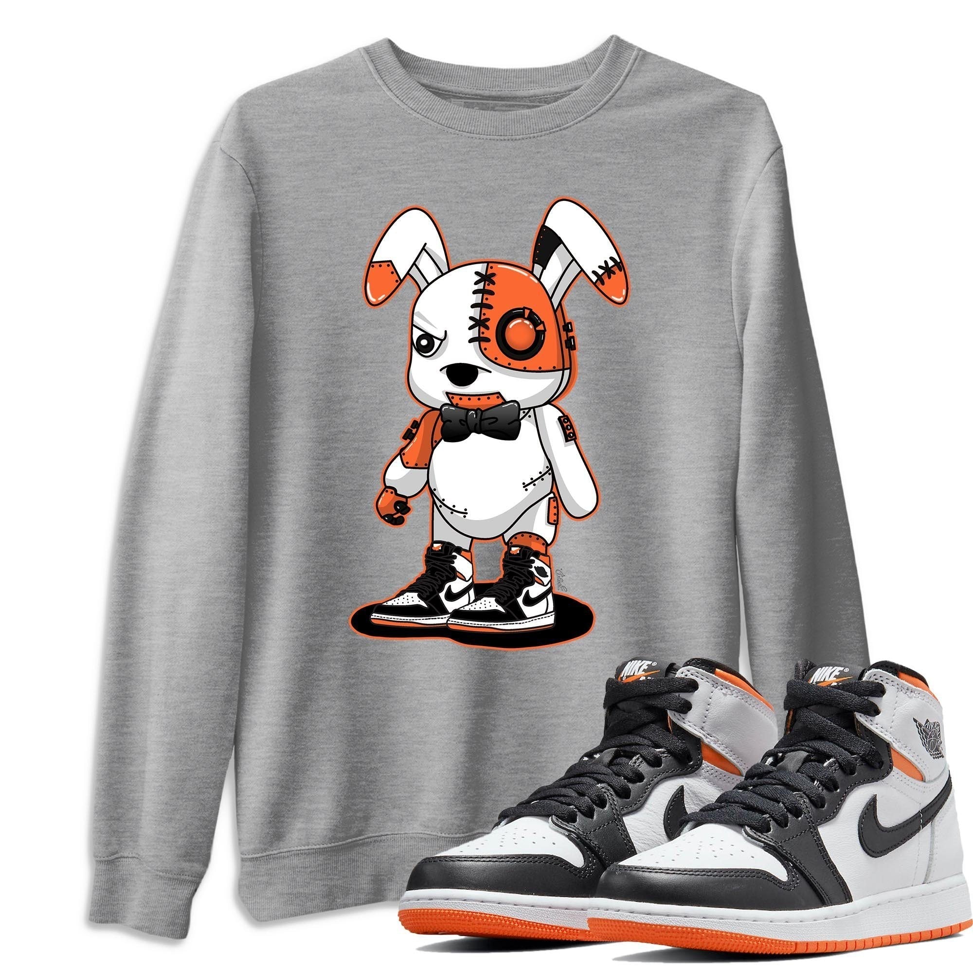 Cyborg Bunny Unisex Tops - Air Jordan 1 Electro Orange