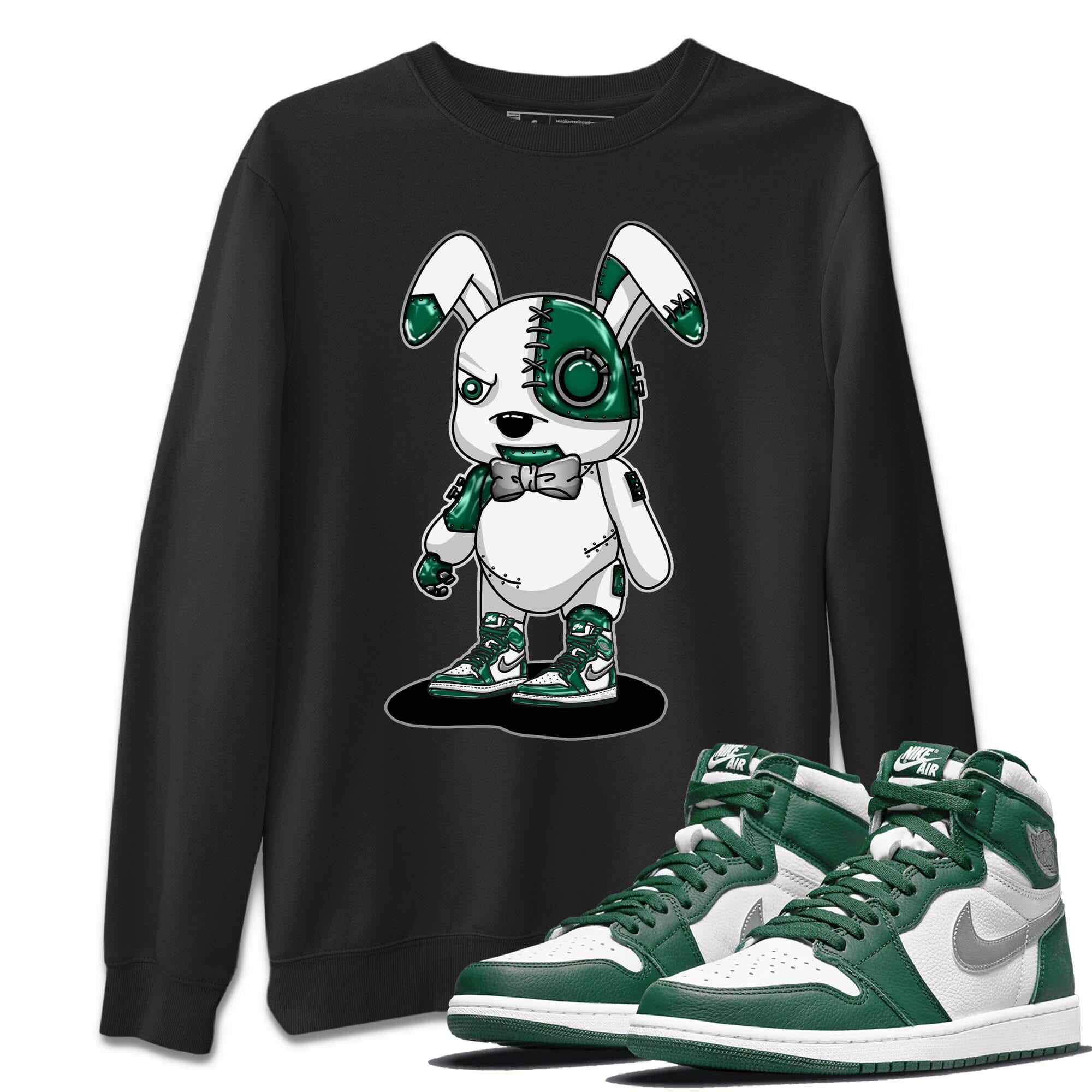 Cyborg Bunny Unisex Tops - Air Jordan 1 Gorge Green