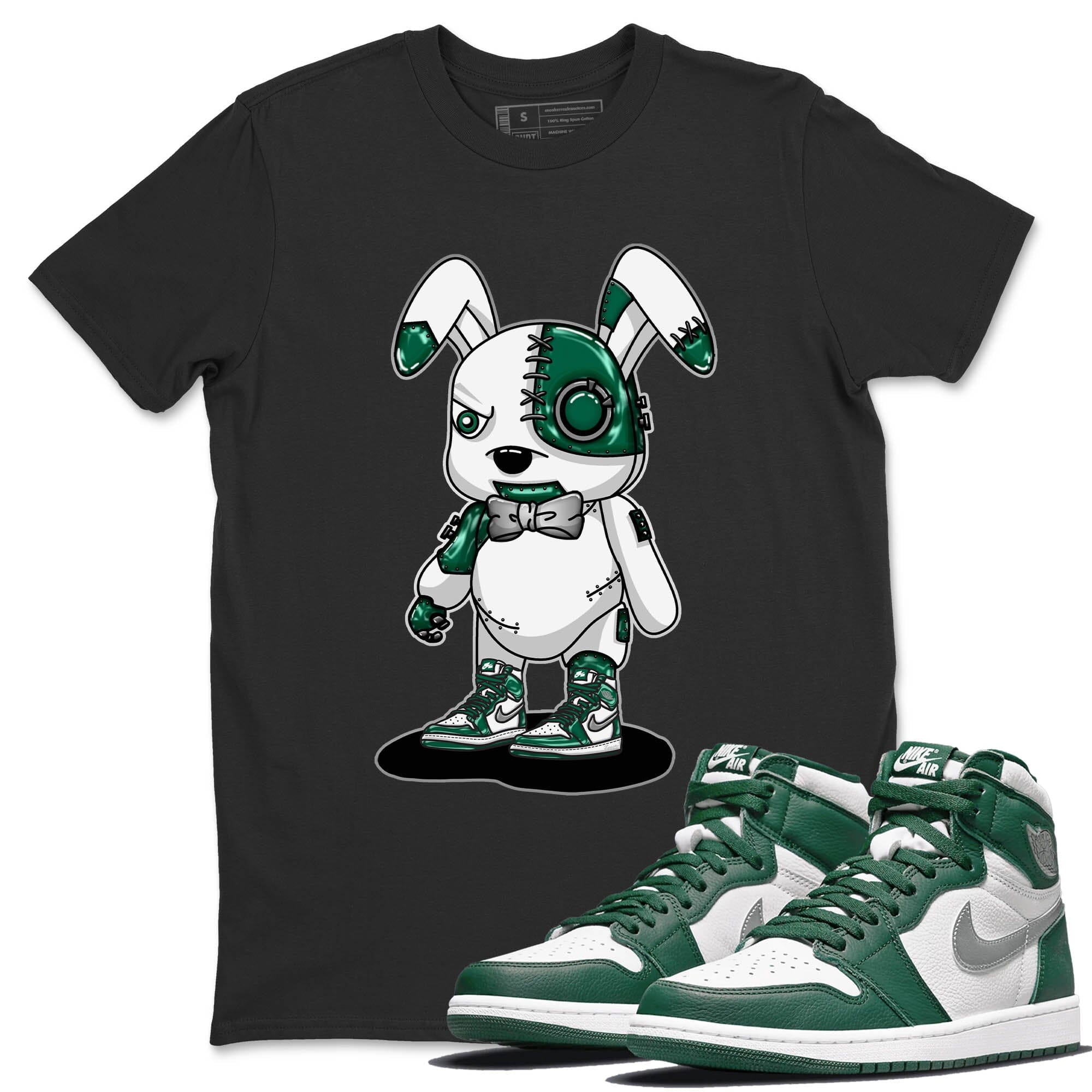 Cyborg Bunny Unisex Tops - Air Jordan 1 Gorge Green