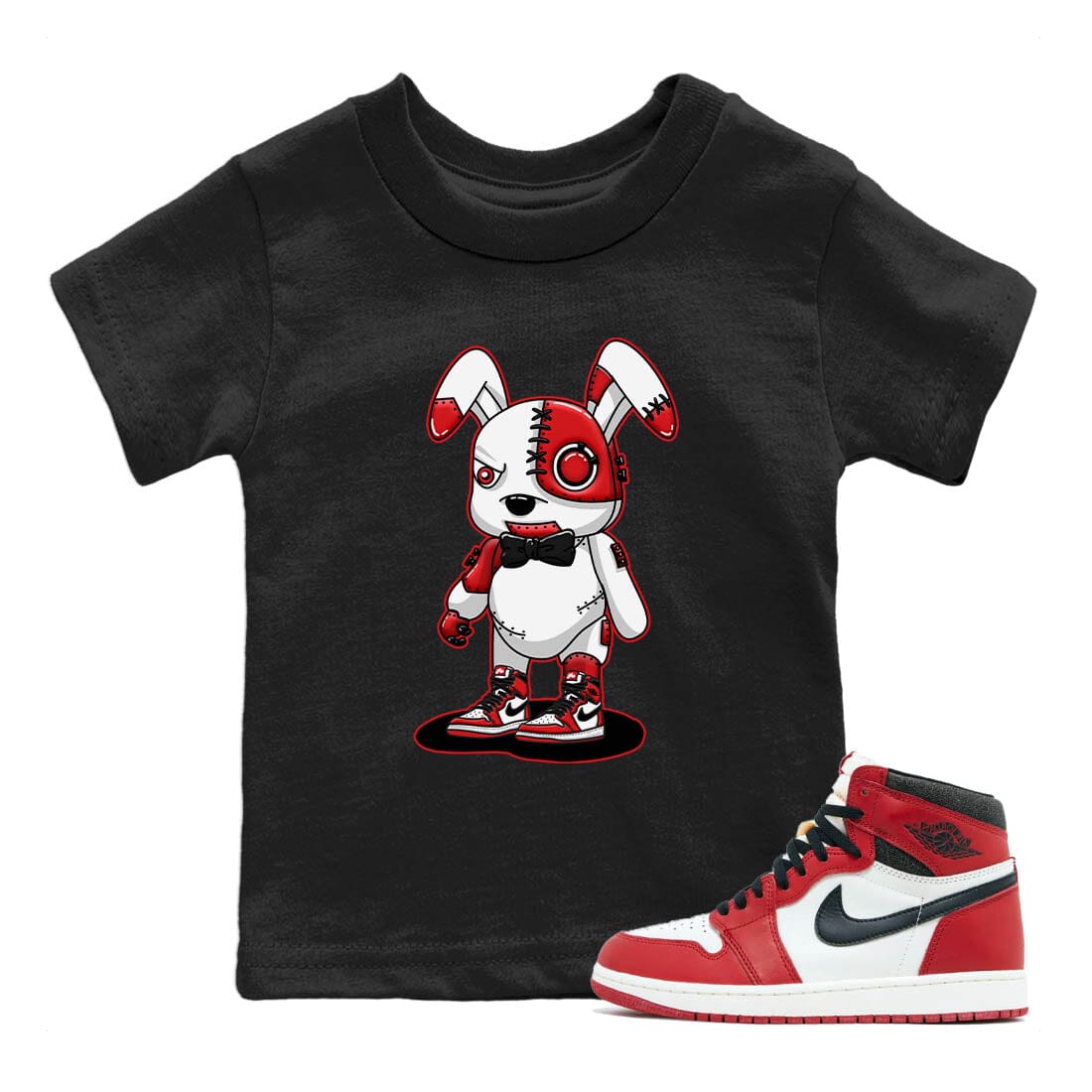 Cyborg Bunny Kids Tops - Air Jordan 1 Lost & Found