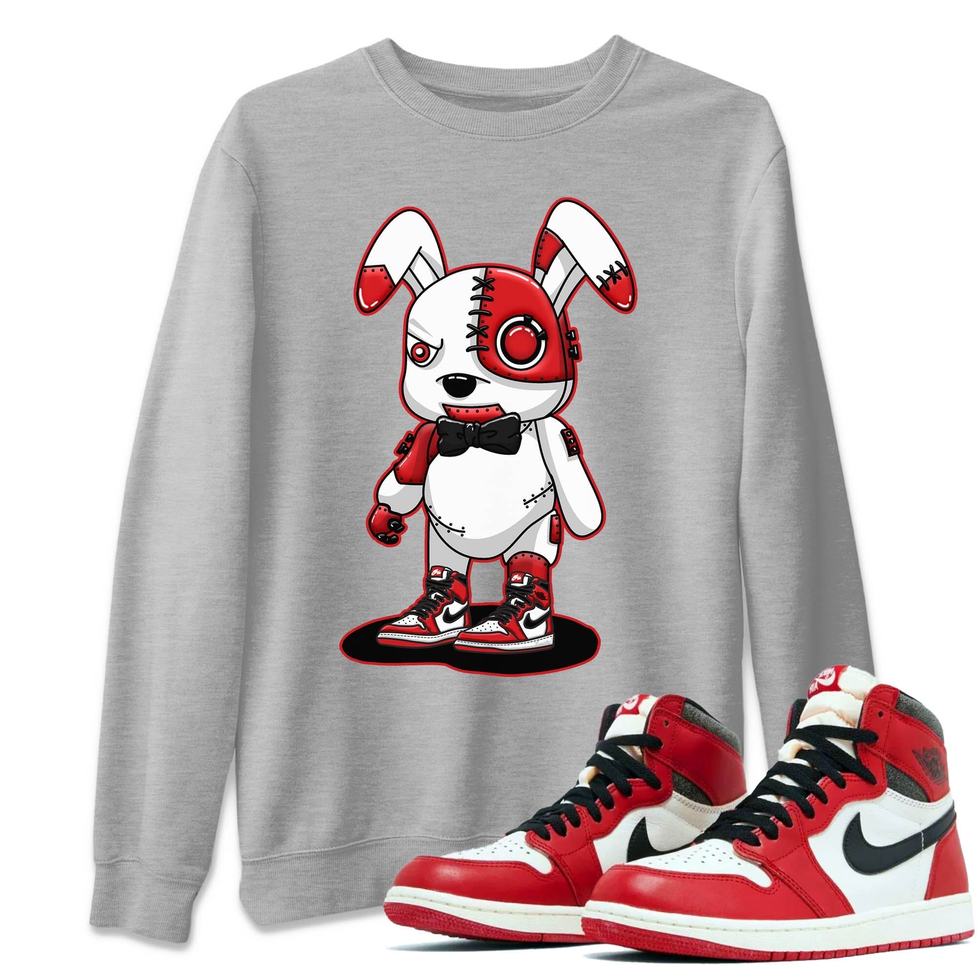 Cyborg Bunny Unisex Tops - Air Jordan 1 Lost & Found