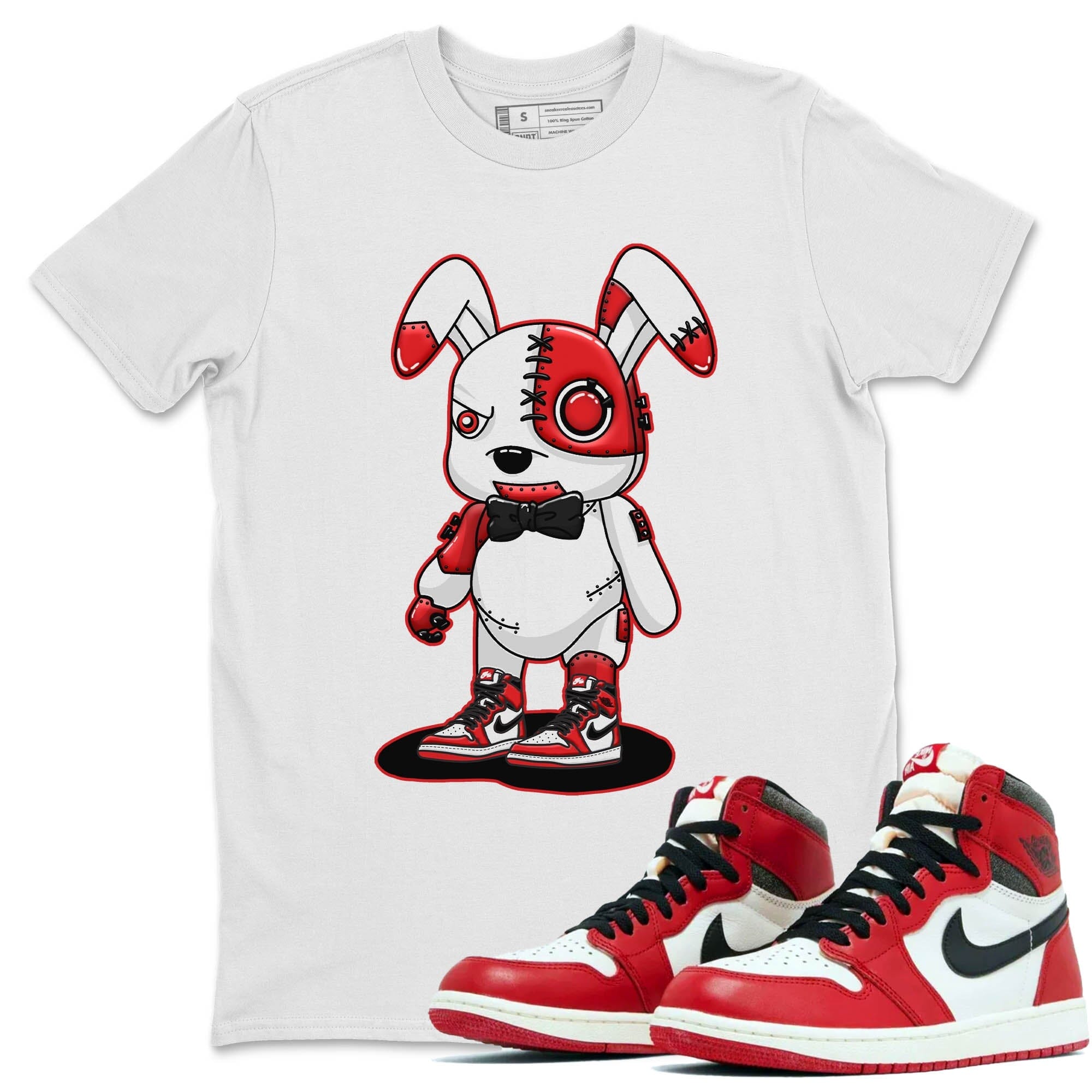 Cyborg Bunny Unisex Tops - Air Jordan 1 Lost & Found