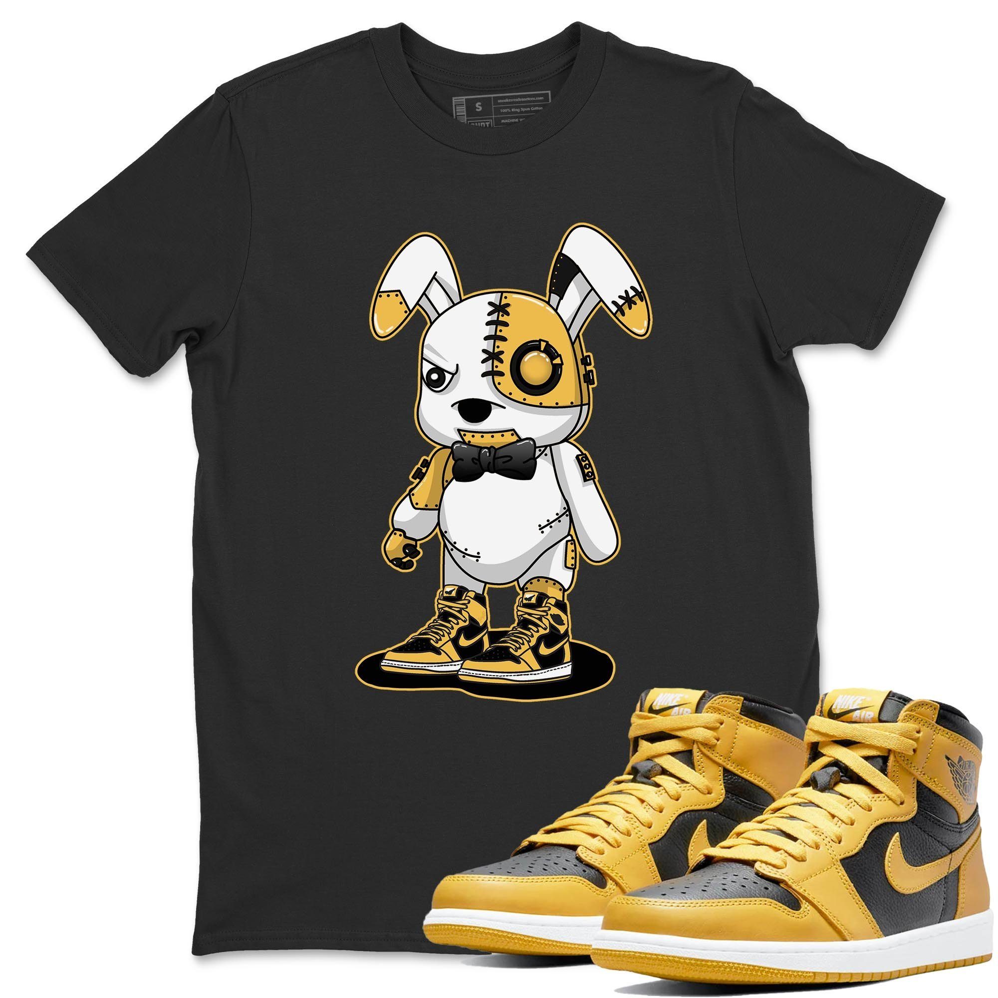 Cyborg Bunny Unisex Tops - Air Jordan 1 Pollen