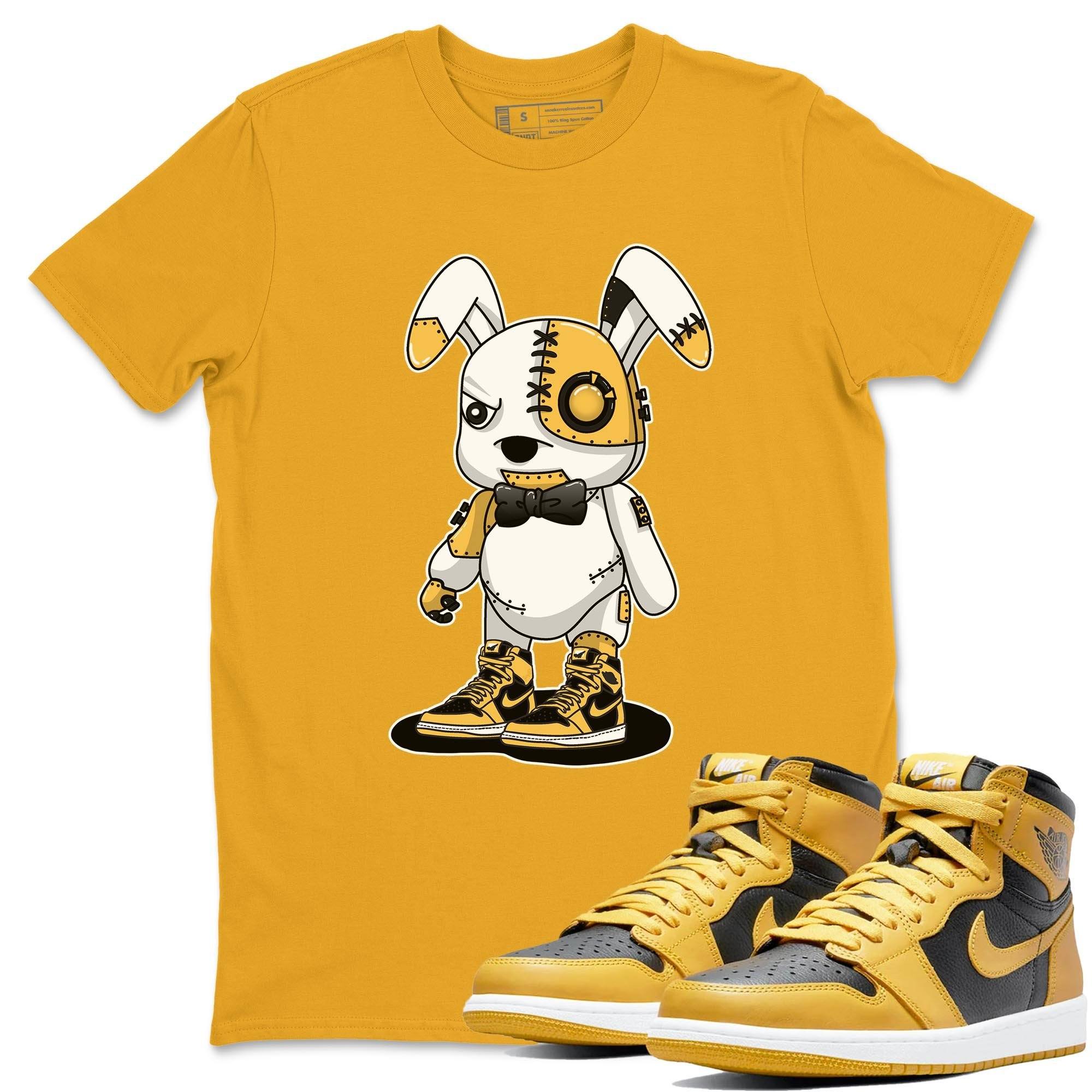 Cyborg Bunny Unisex Tops - Air Jordan 1 Pollen