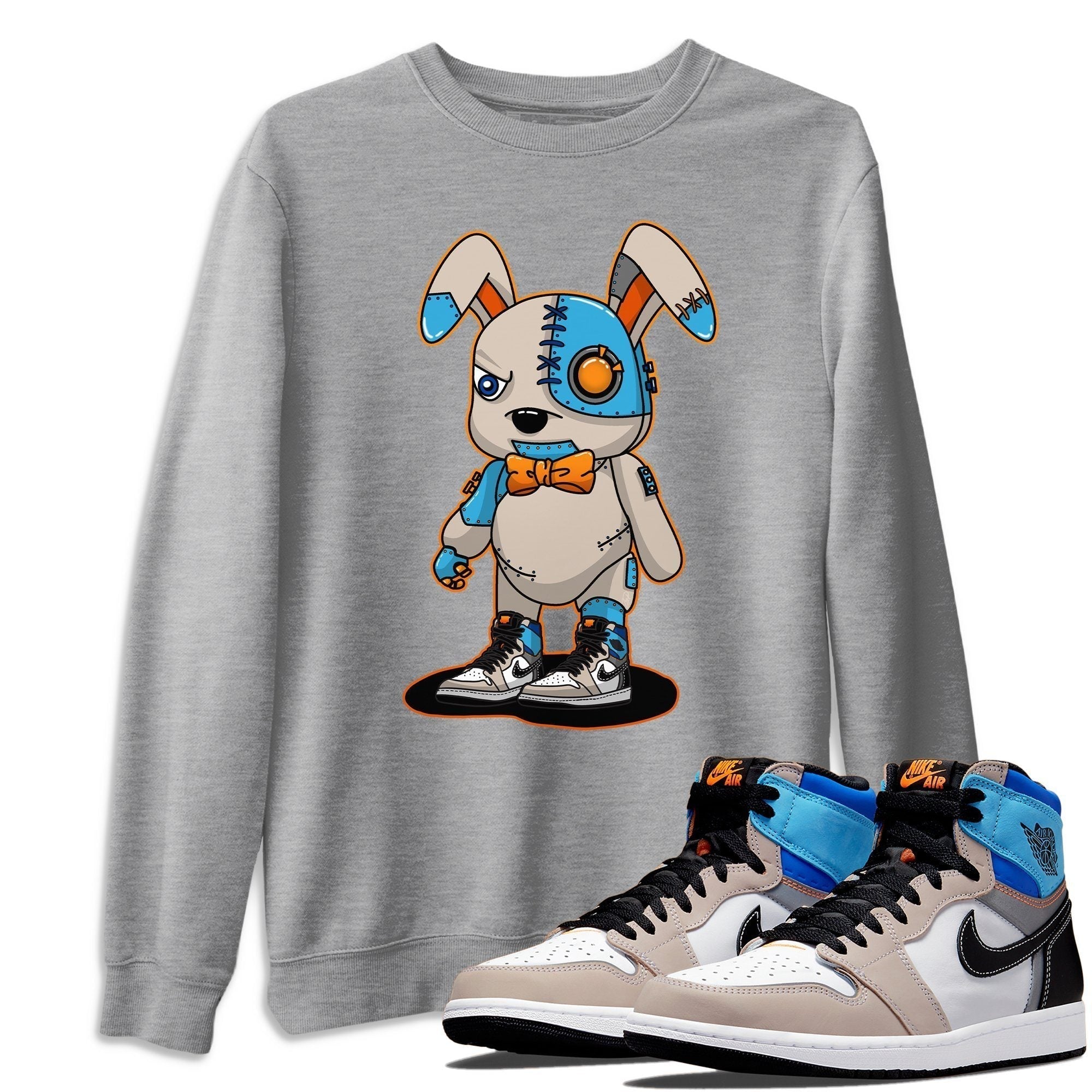 Cyborg Bunny Unisex Tops - Air Jordan 1 Prototype