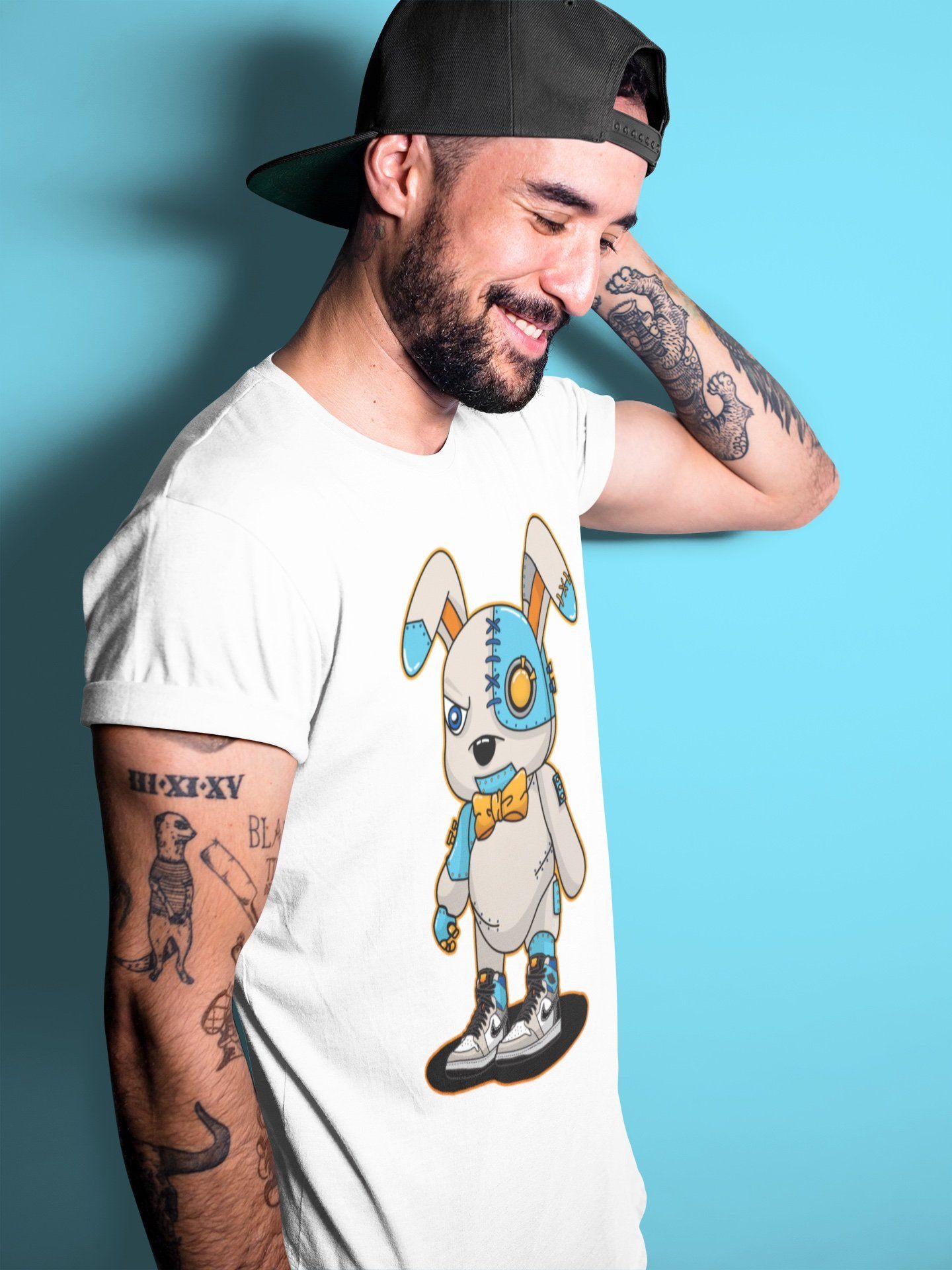 Cyborg Bunny Unisex Tops - Air Jordan 1 Prototype
