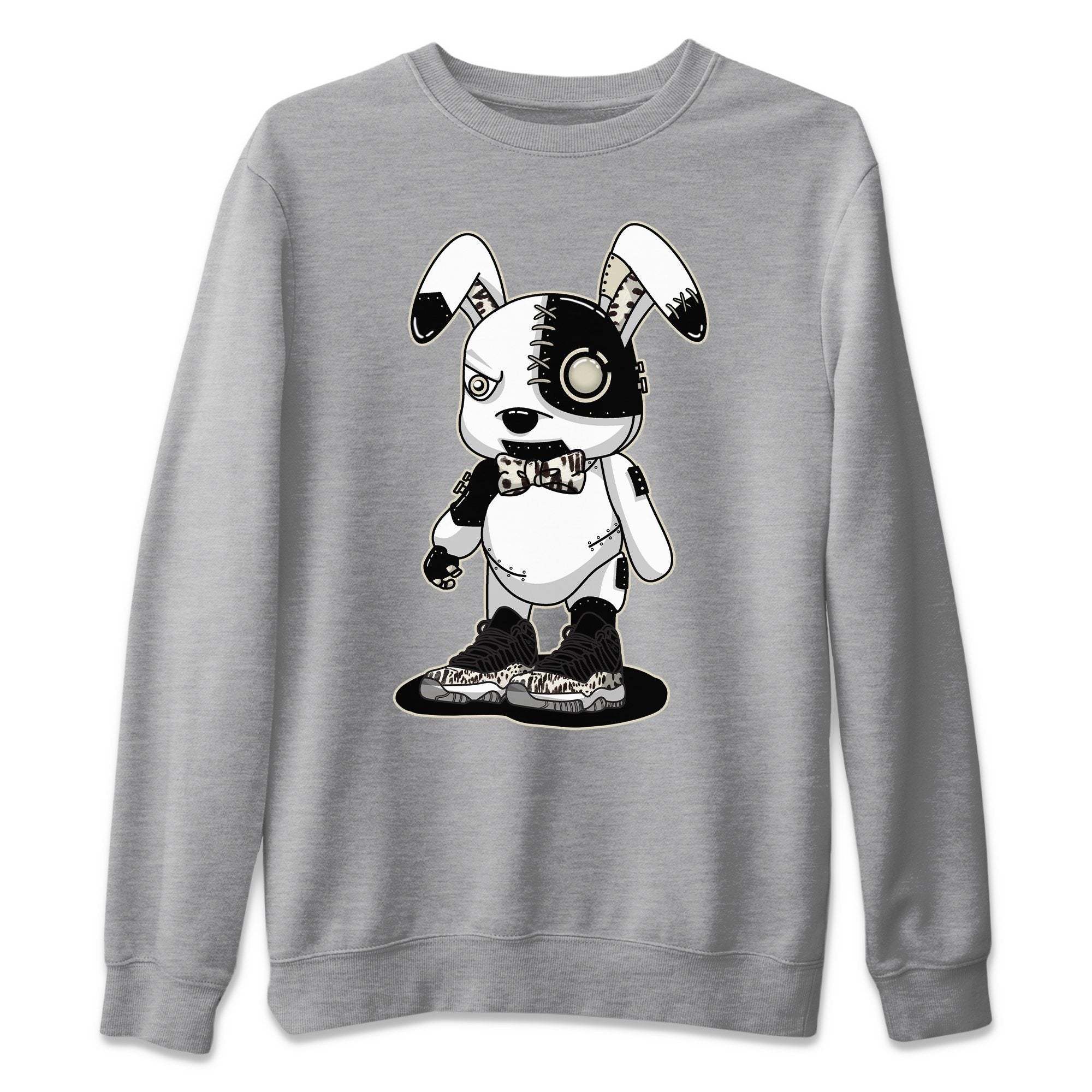 Cyborg Bunny Unisex Tops - Air Jordan 11 Animal Instinct