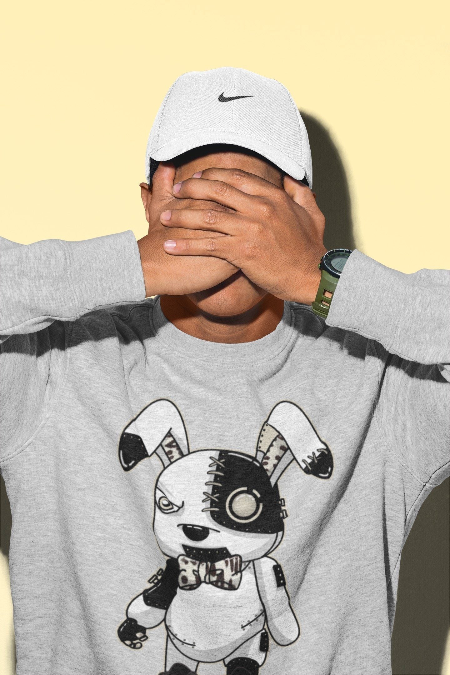 Cyborg Bunny Unisex Tops - Air Jordan 11 Animal Instinct