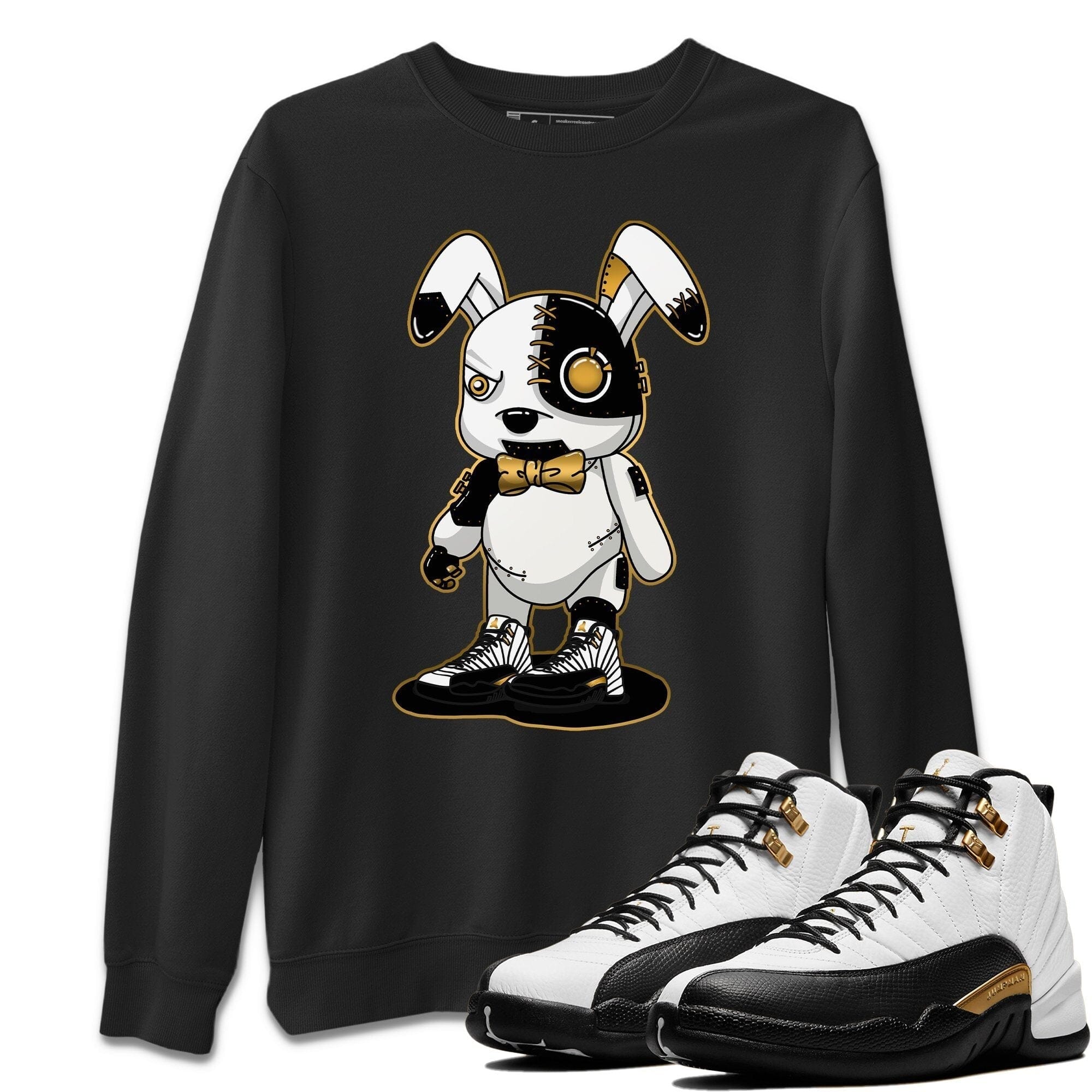 Cyborg Bunny Unisex Tops - Air Jordan 12 Royalty