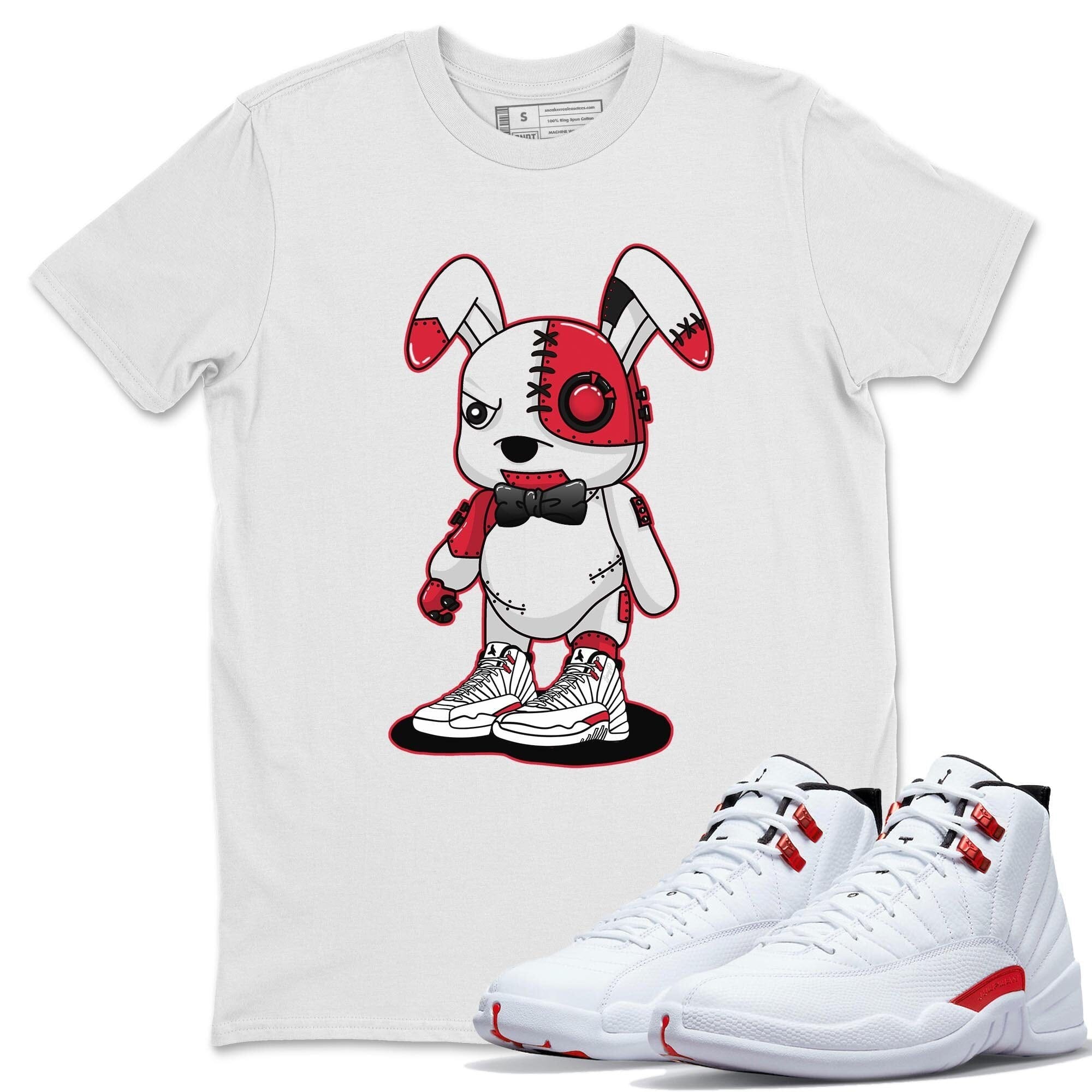 Cyborg Bunny Unisex Tops - Air Jordan 12 Twist