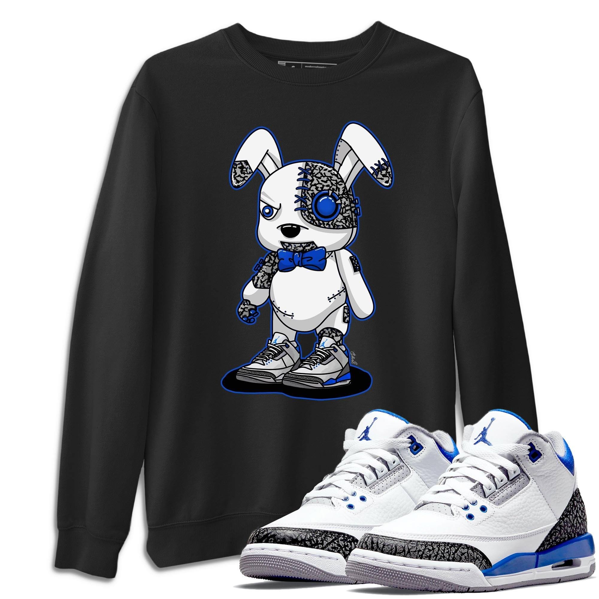 Cyborg Bunny Unisex Tops - Air Jordan 3 Racer Blue