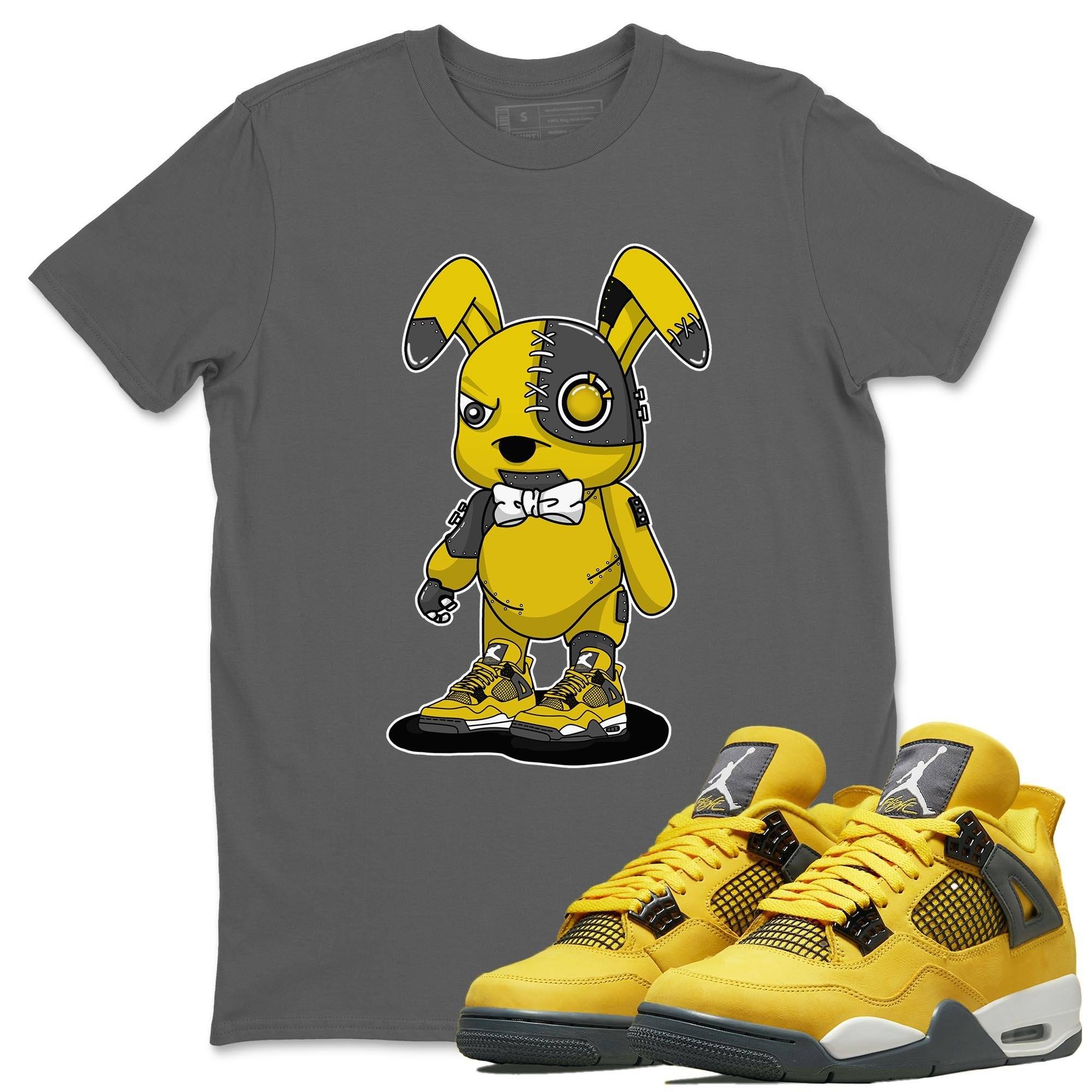 Cyborg Bunny Unisex Tops - Air Jordan 4 Lightning