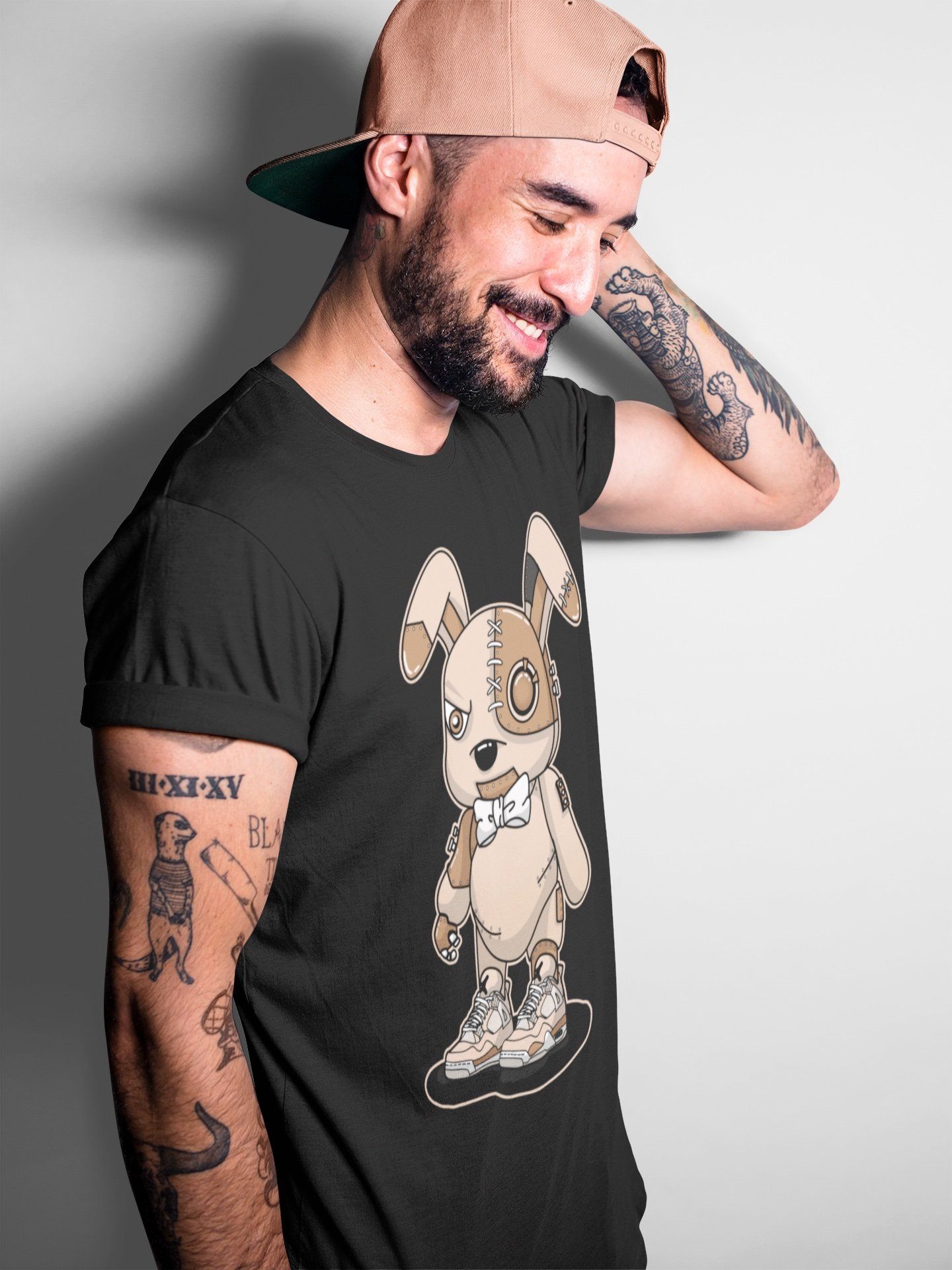 Cyborg Bunny Unisex Tops - Air Jordan 4 Shimmer