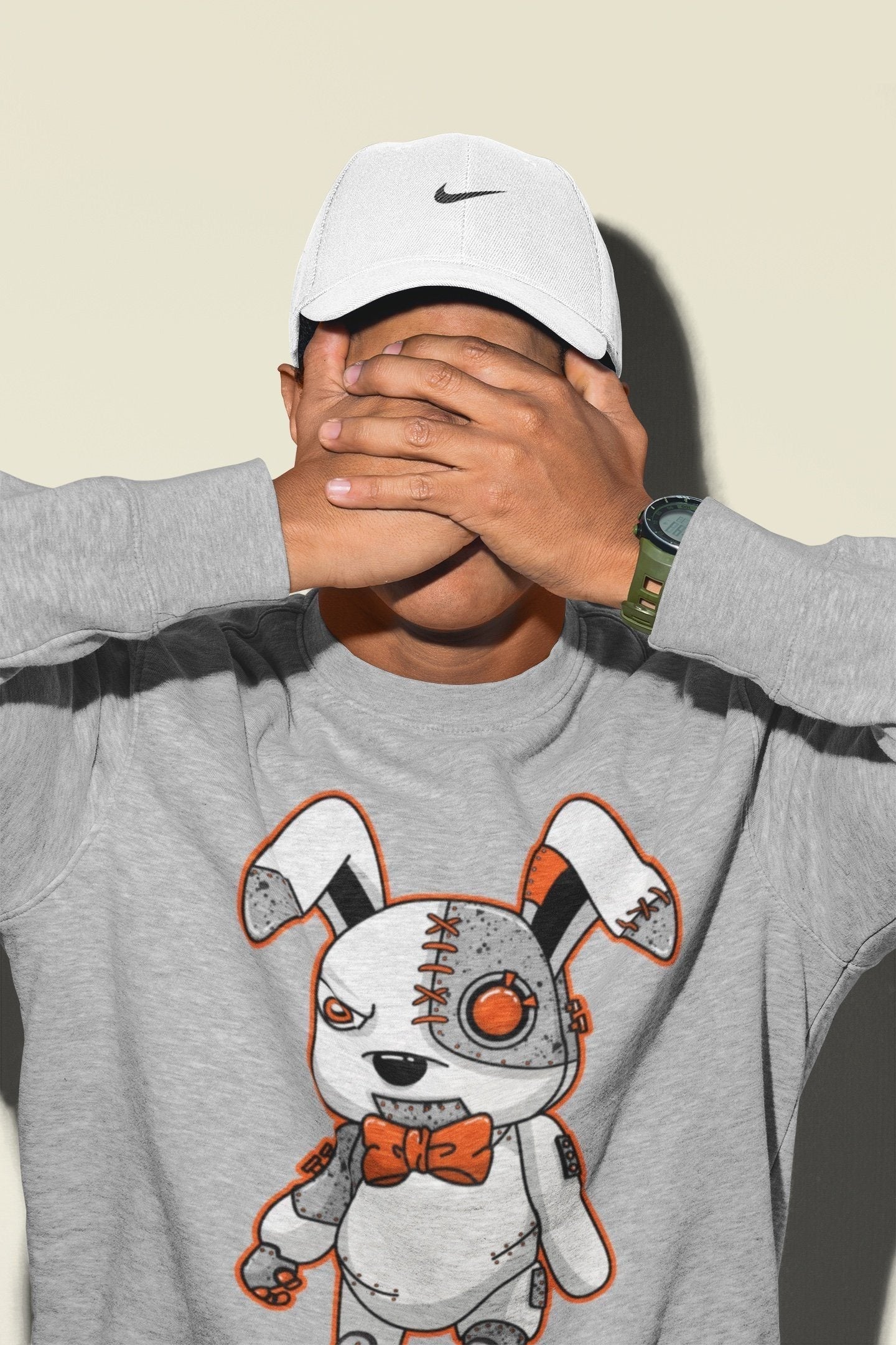 Cyborg Bunny Unisex Tops - Air Jordan 5 Shattered Backboard