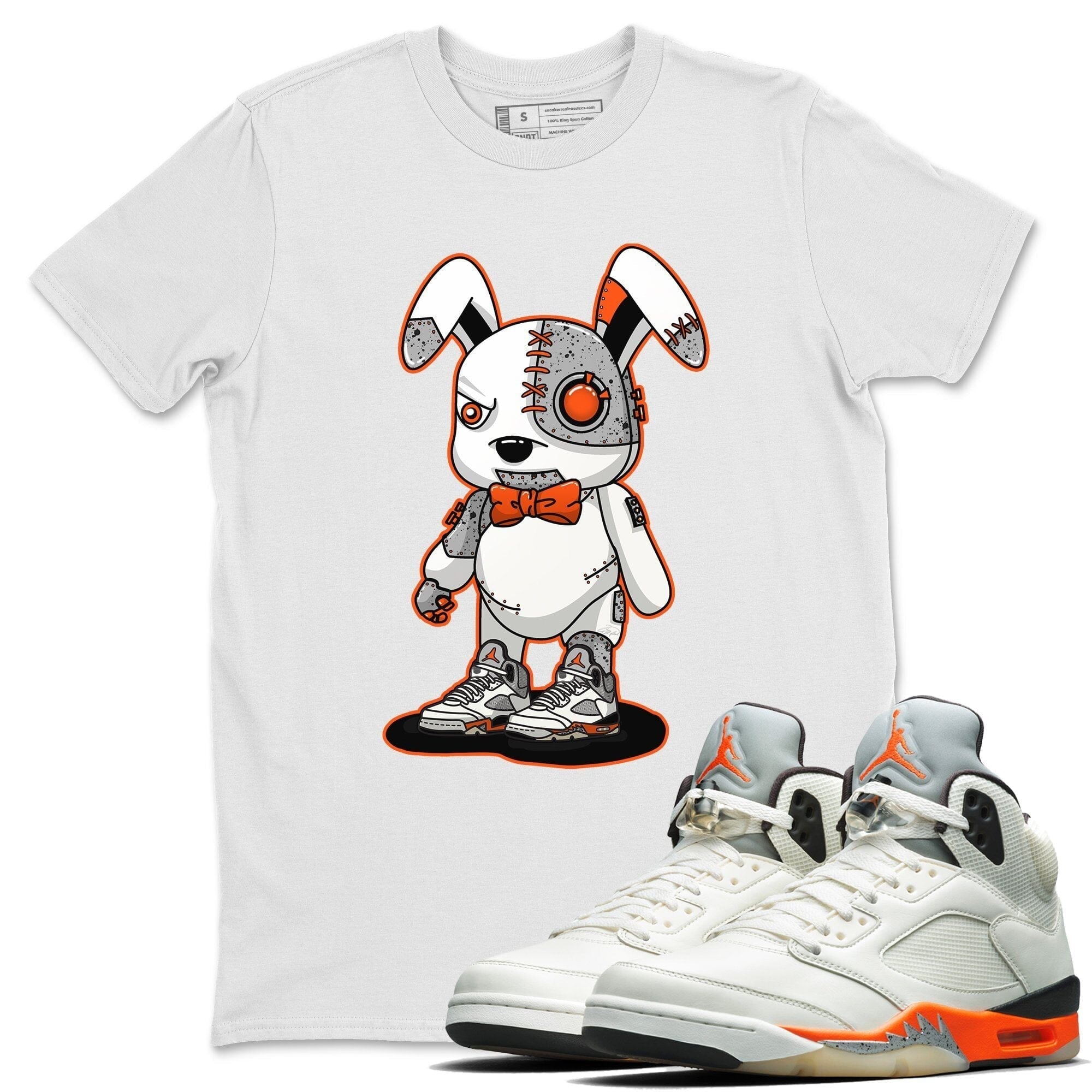 Cyborg Bunny Unisex Tops - Air Jordan 5 Shattered Backboard