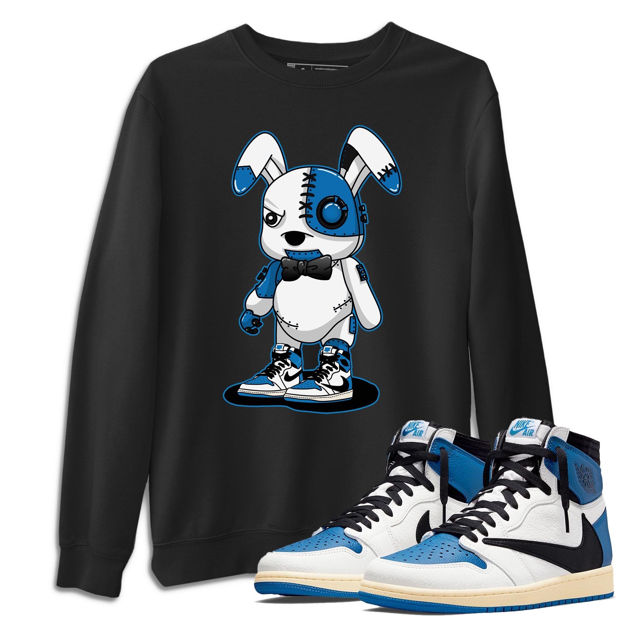 Cyborg Bunny Unisex Tops - Air Jordan 1 Travis Scott Fragment
