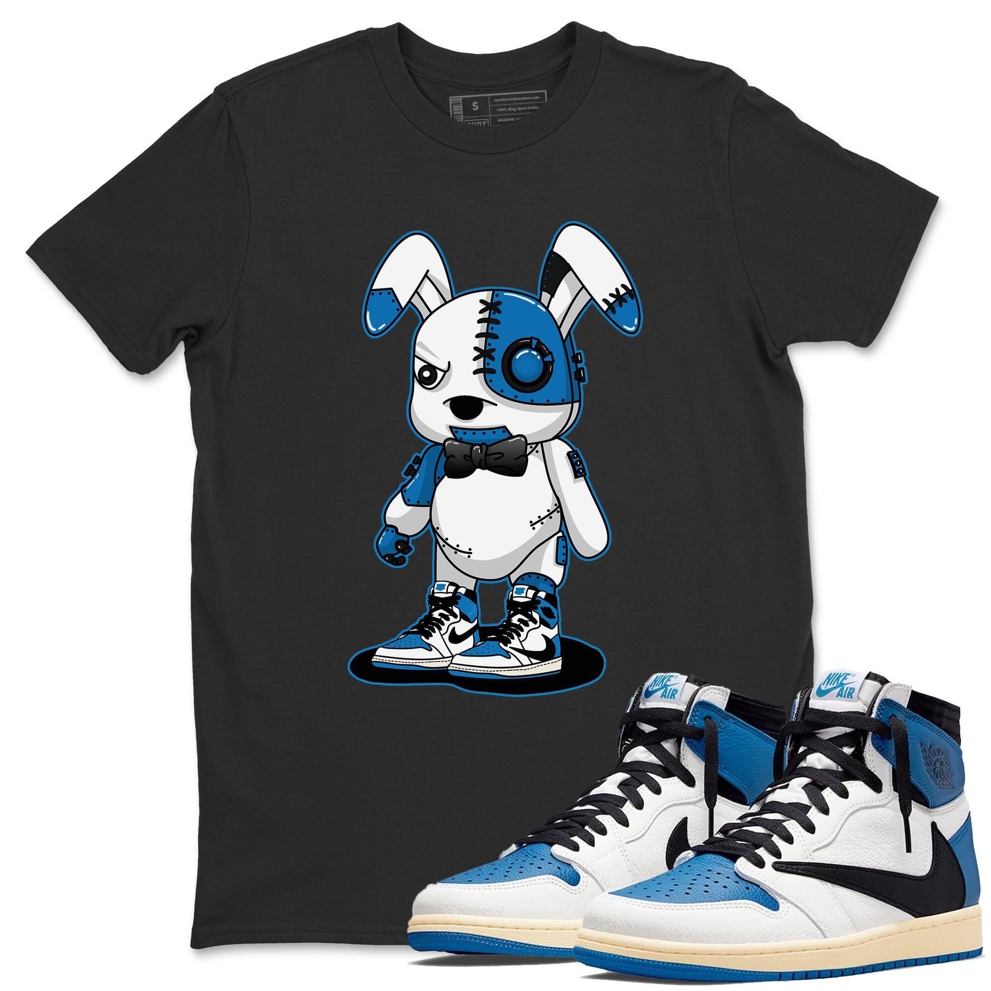 Cyborg Bunny Unisex Tops - Air Jordan 1 Travis Scott Fragment