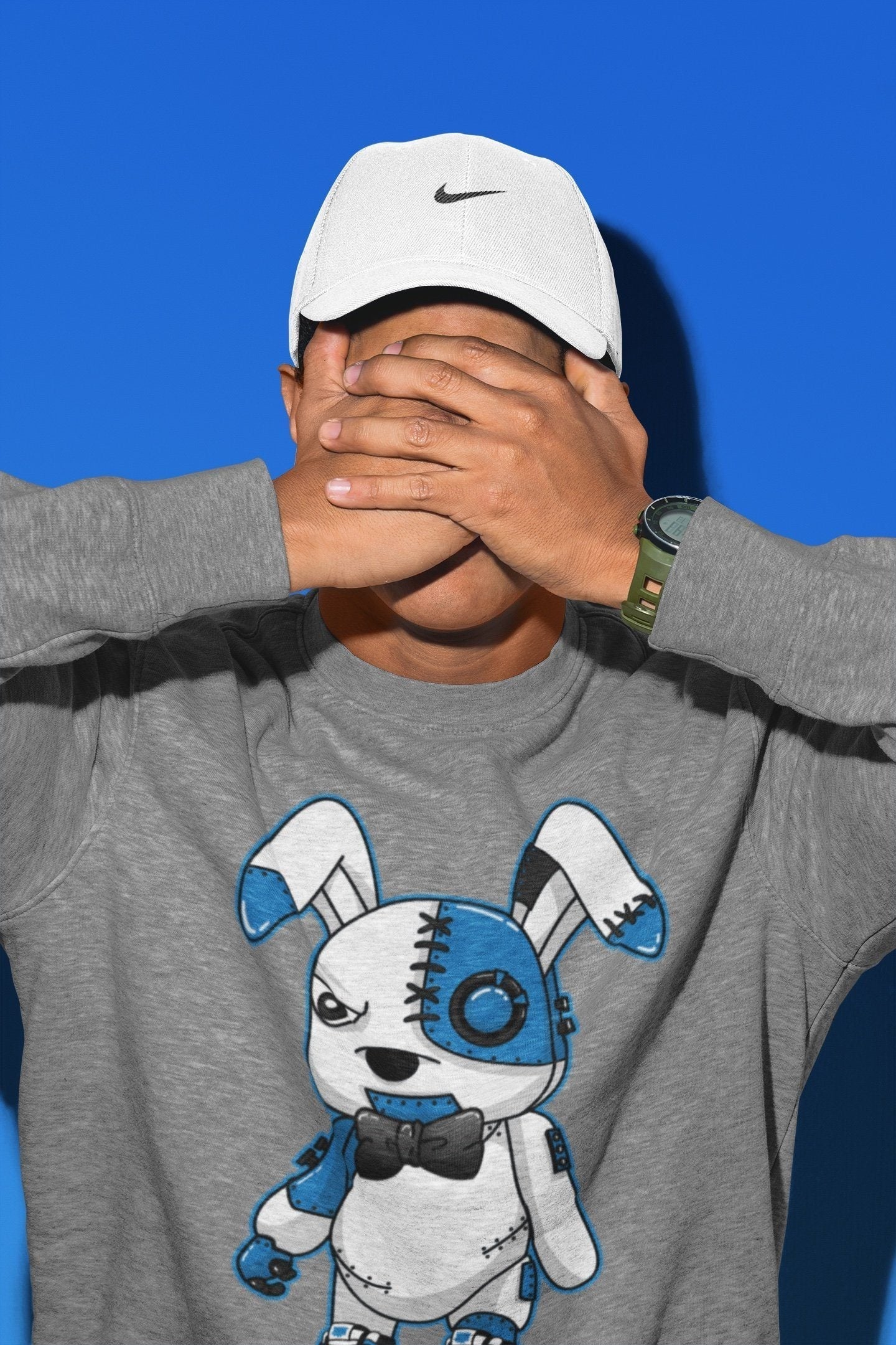 Cyborg Bunny Unisex Tops - Air Jordan 1 Travis Scott Fragment