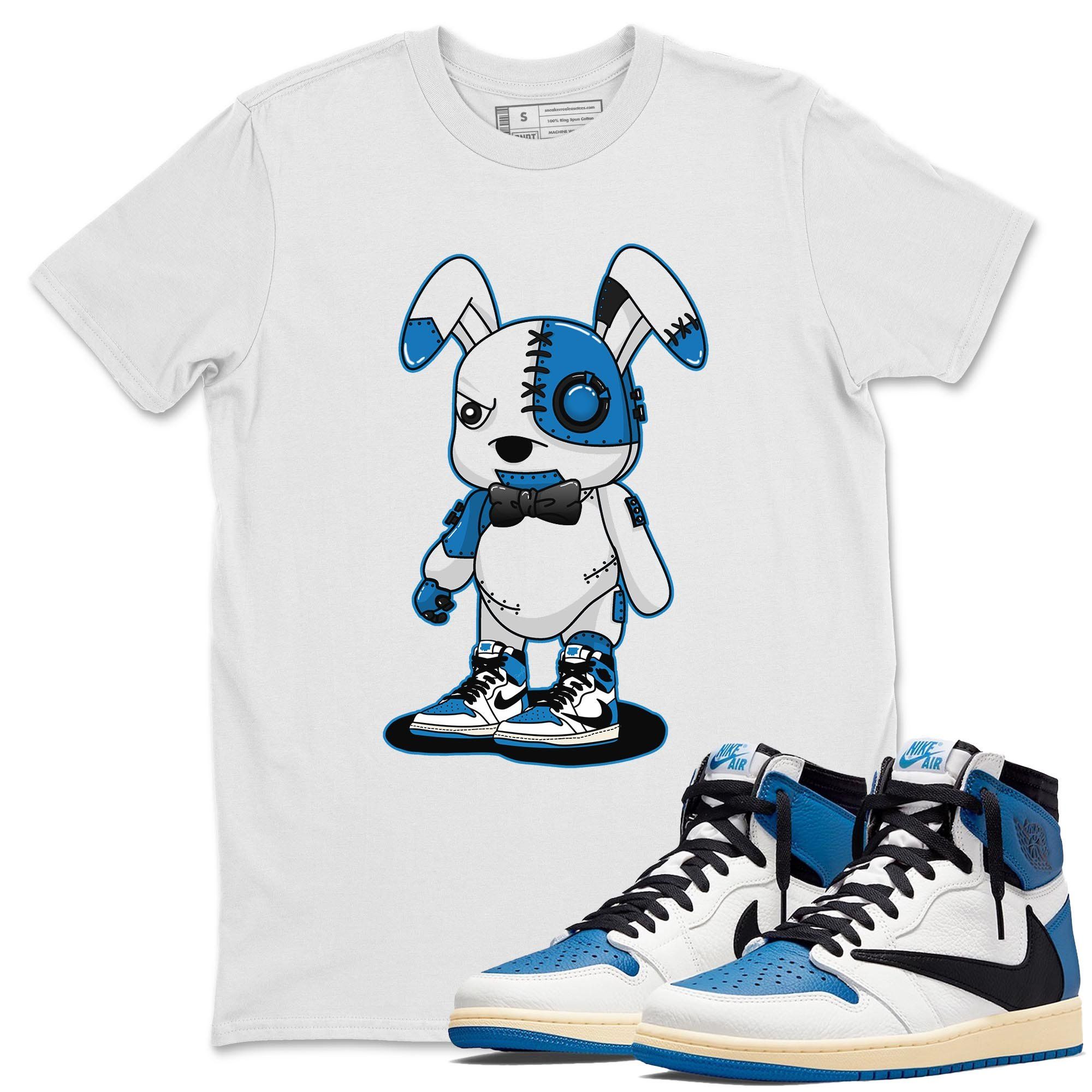 Cyborg Bunny Unisex Tops - Air Jordan 1 Travis Scott Fragment