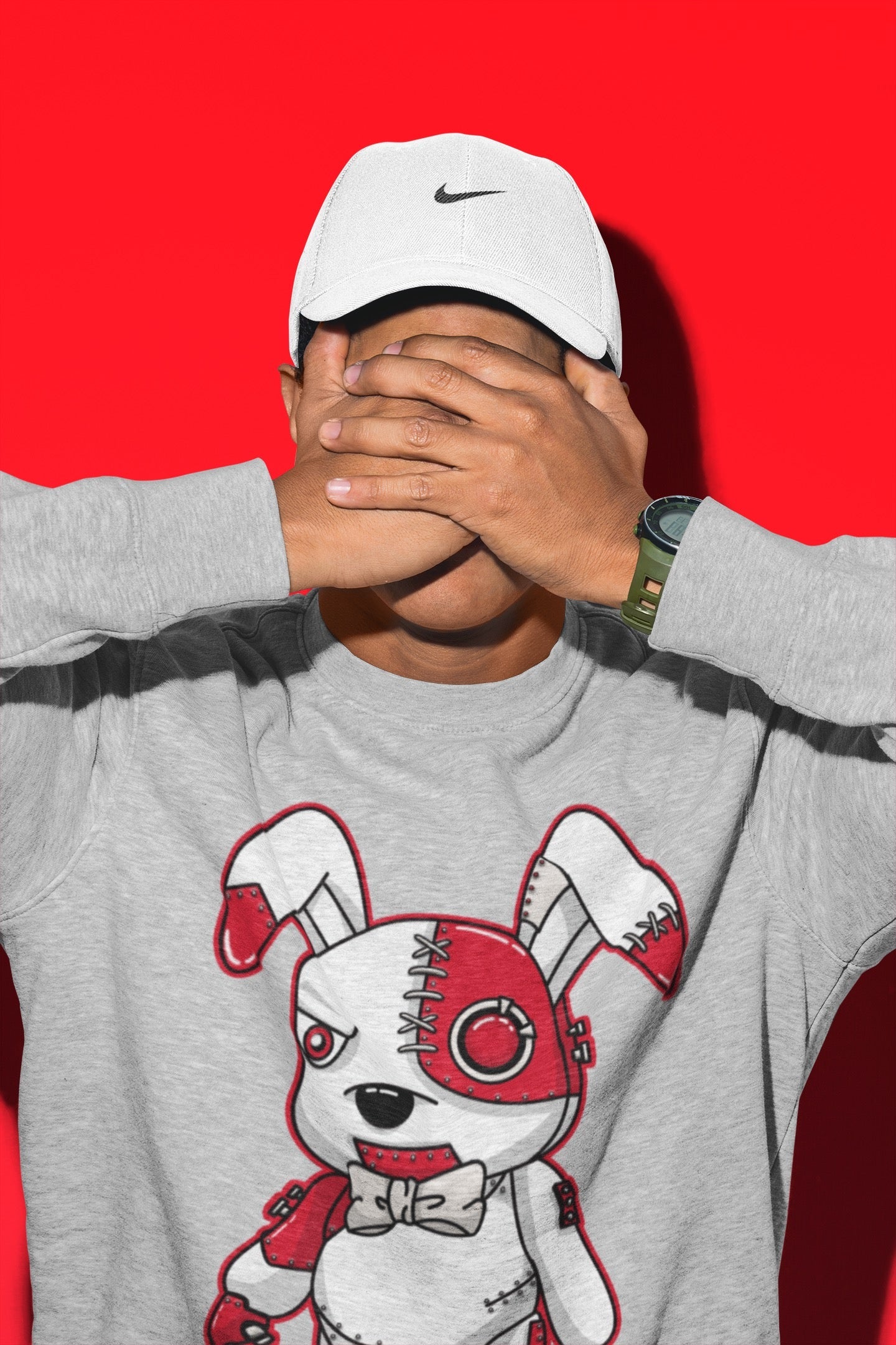 Cyborg Bunny Unisex Tops - Air Jordan 1 Newstalgia