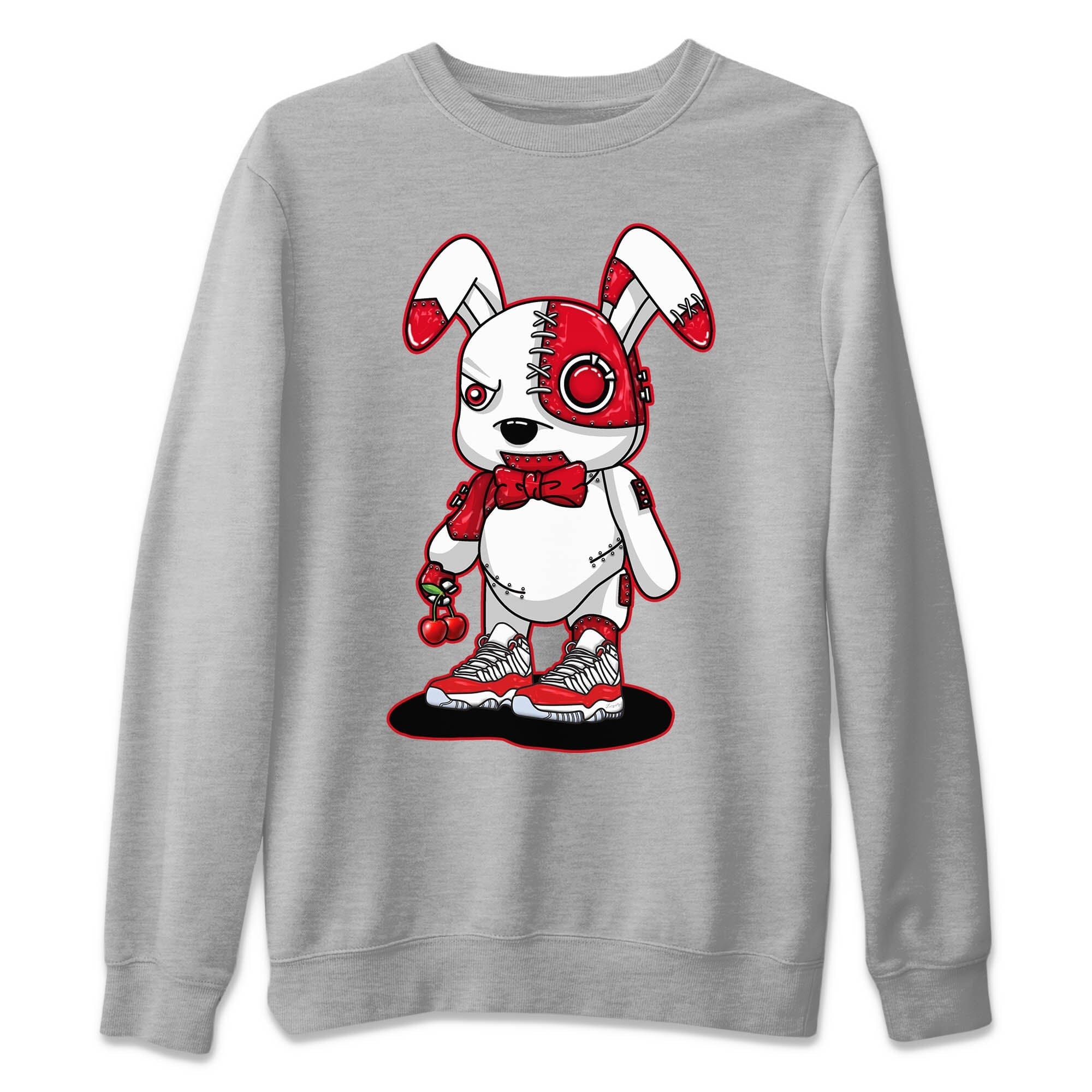 Cyborg Bunny Unisex Tops - Air Jordan 11 Cherry