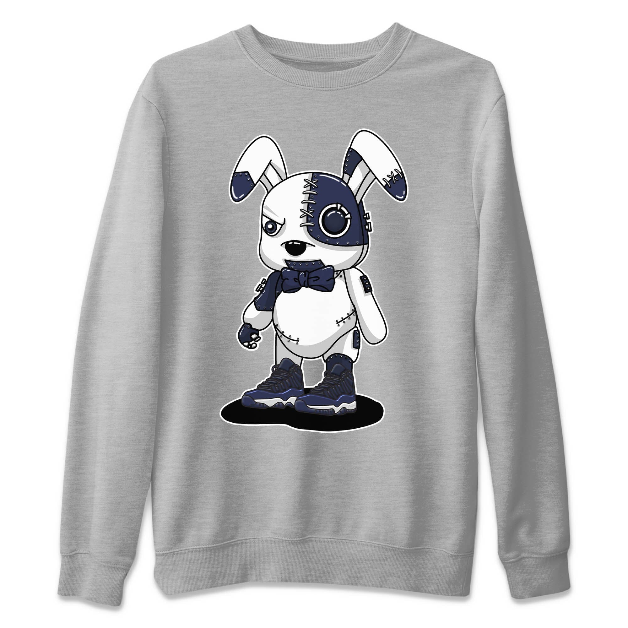 Cyborg Bunny Unisex Tops - Air Jordan 11 Midnight Navy