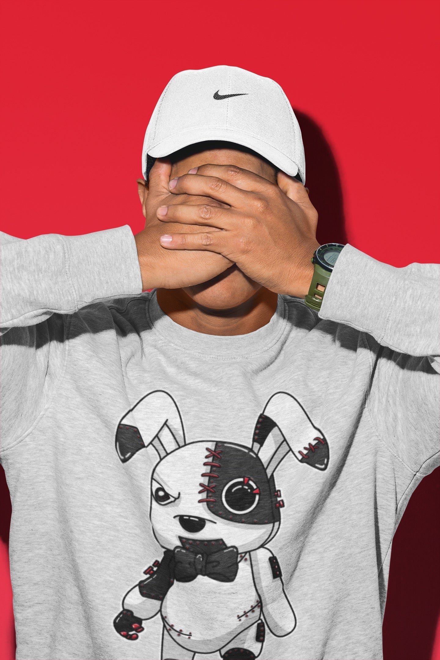 Cyborg Bunny Unisex Tops - Air Jordan 12 Playoffs