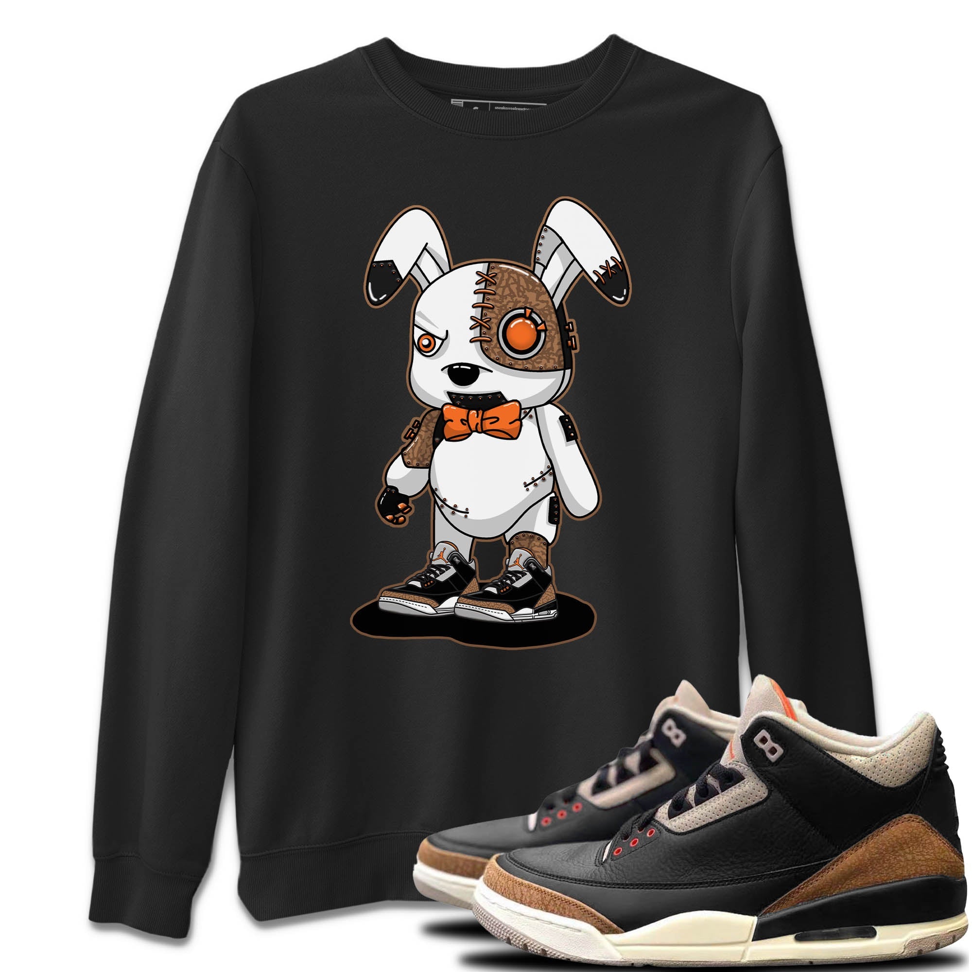 Cyborg Bunny Unisex Tops - Air Jordan 3 Desert Elephant