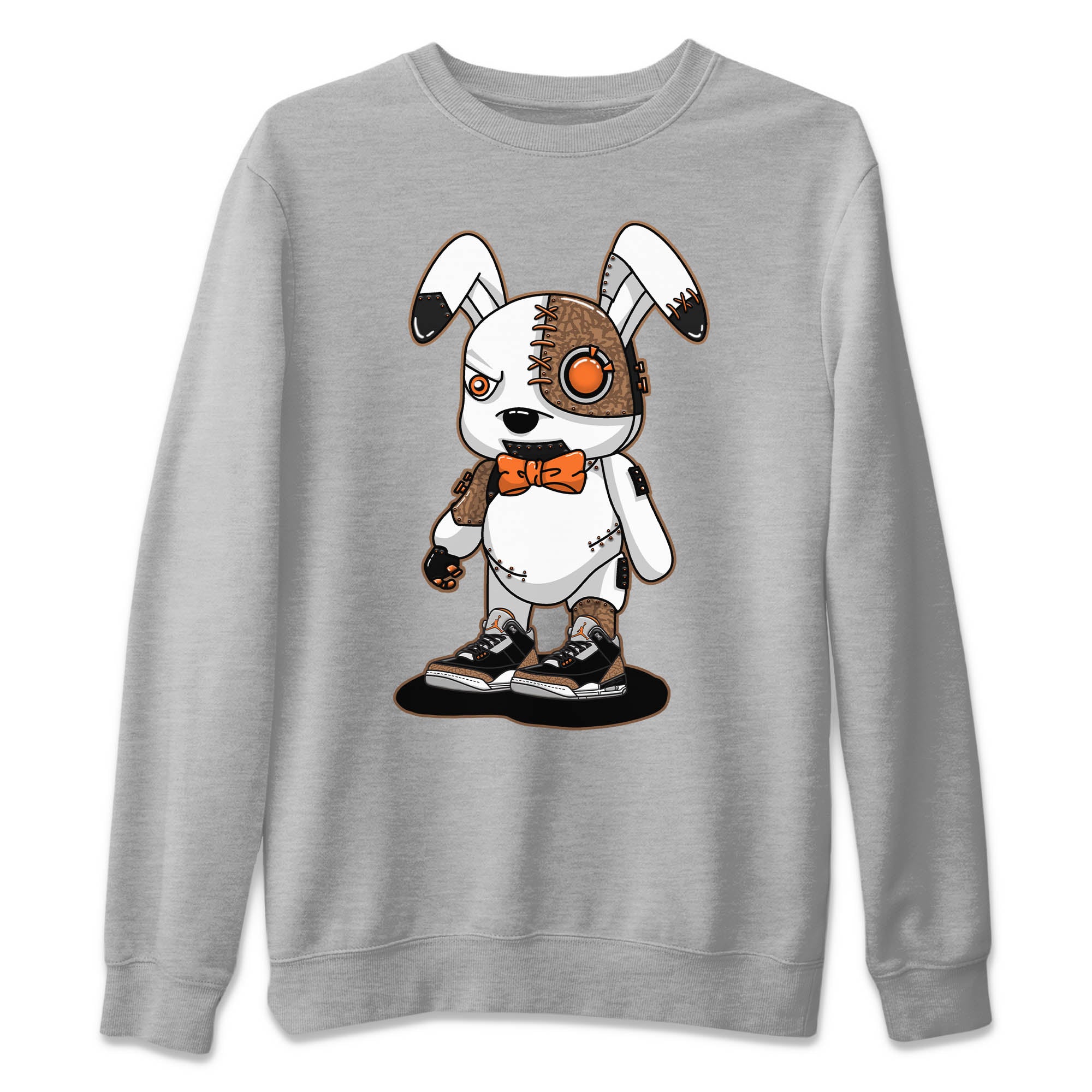 Cyborg Bunny Unisex Tops - Air Jordan 3 Desert Elephant