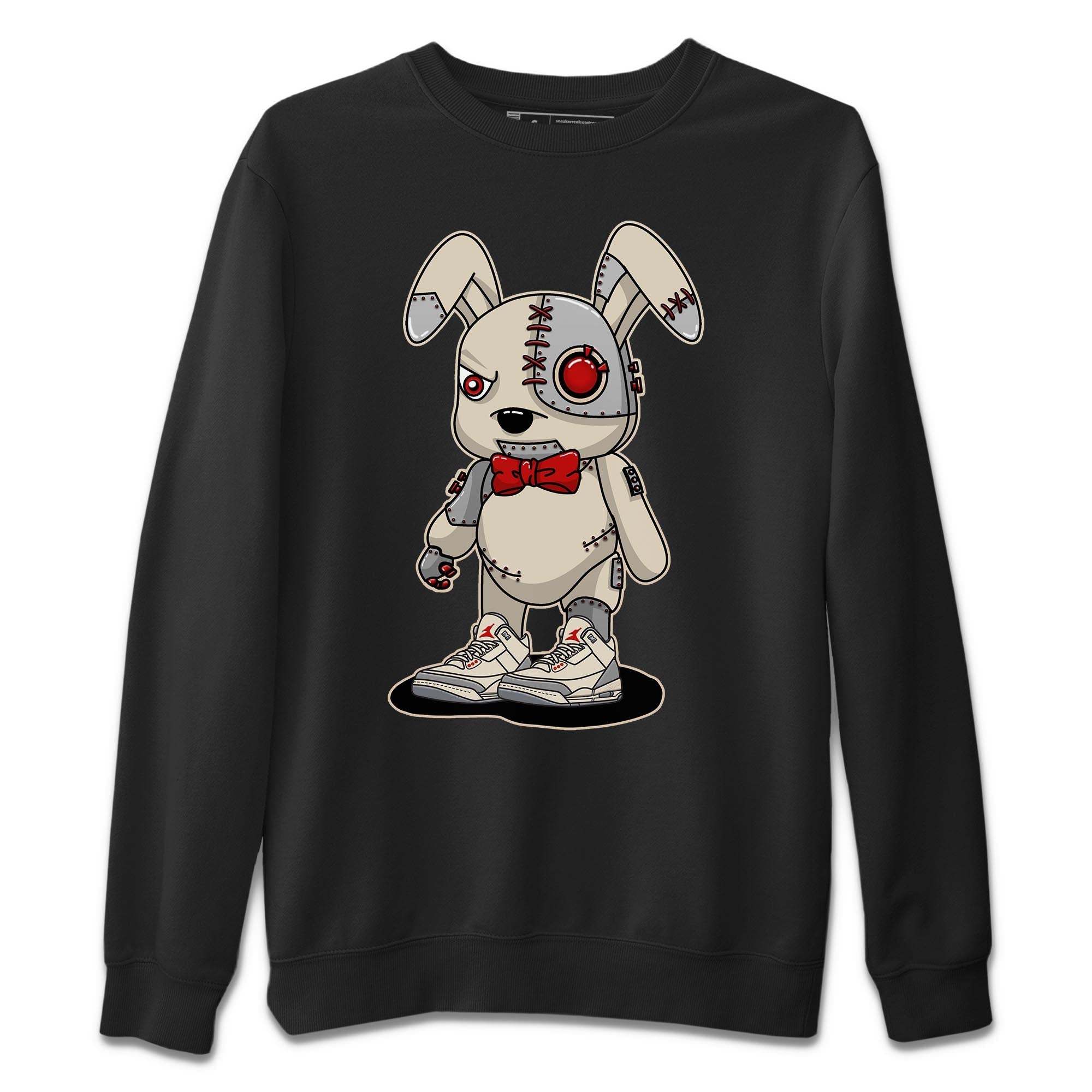 Cyborg Bunny Unisex Tops - Air Jordan 3 Muslin