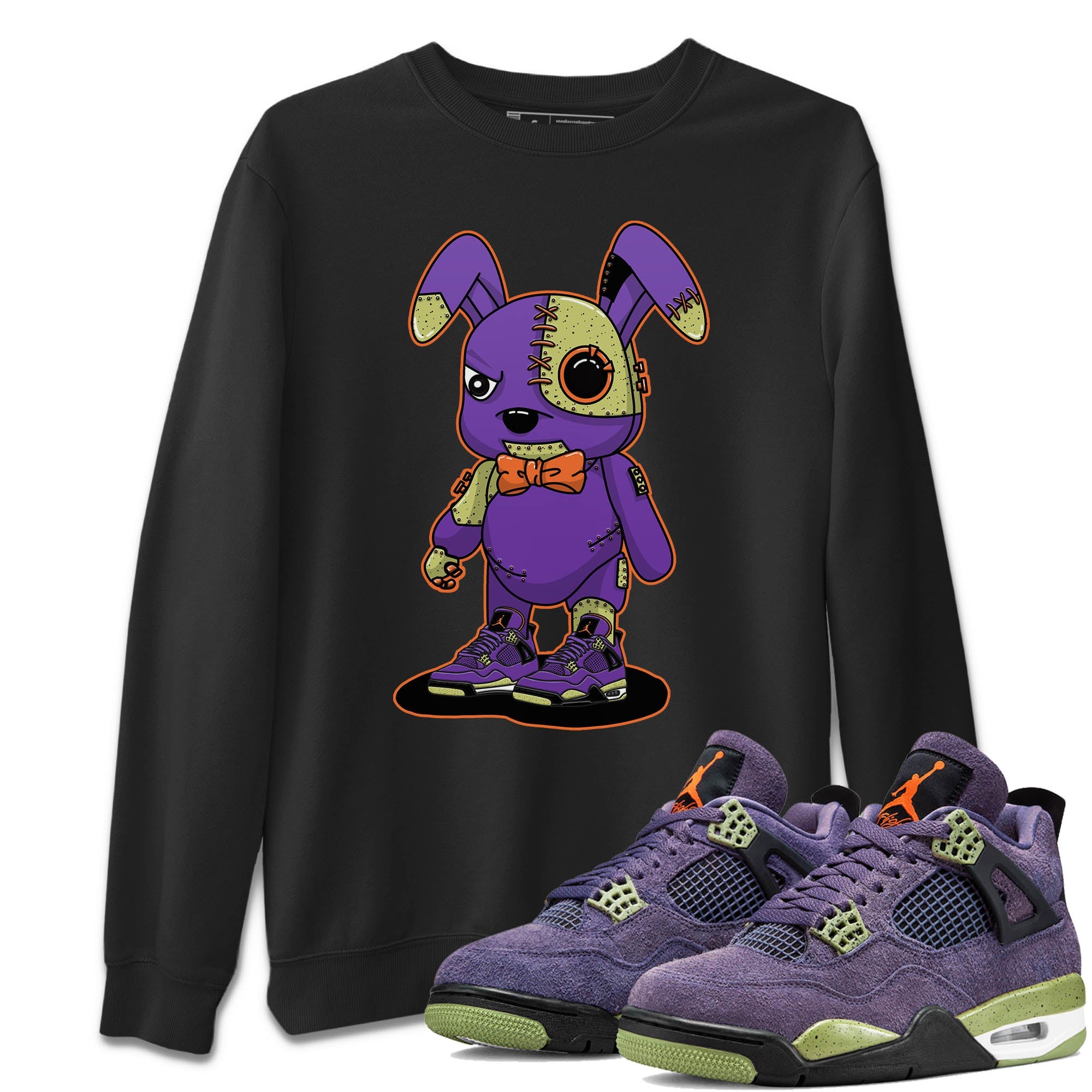 Cyborg Bunny Unisex Tops - Air Jordan 4 Canyon Purple