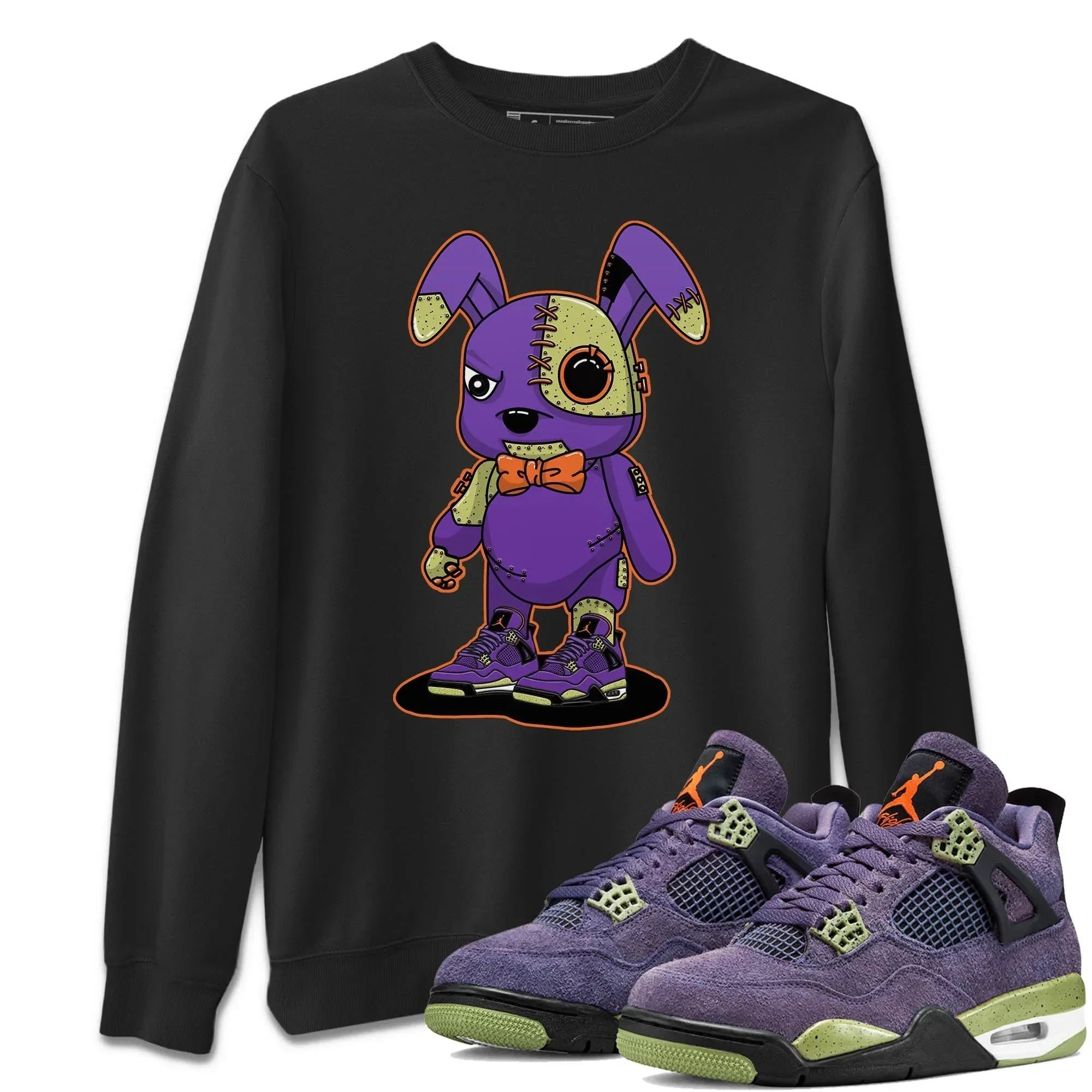 Cyborg Bunny Unisex Tops - Air Jordan 4 Canyon Purple