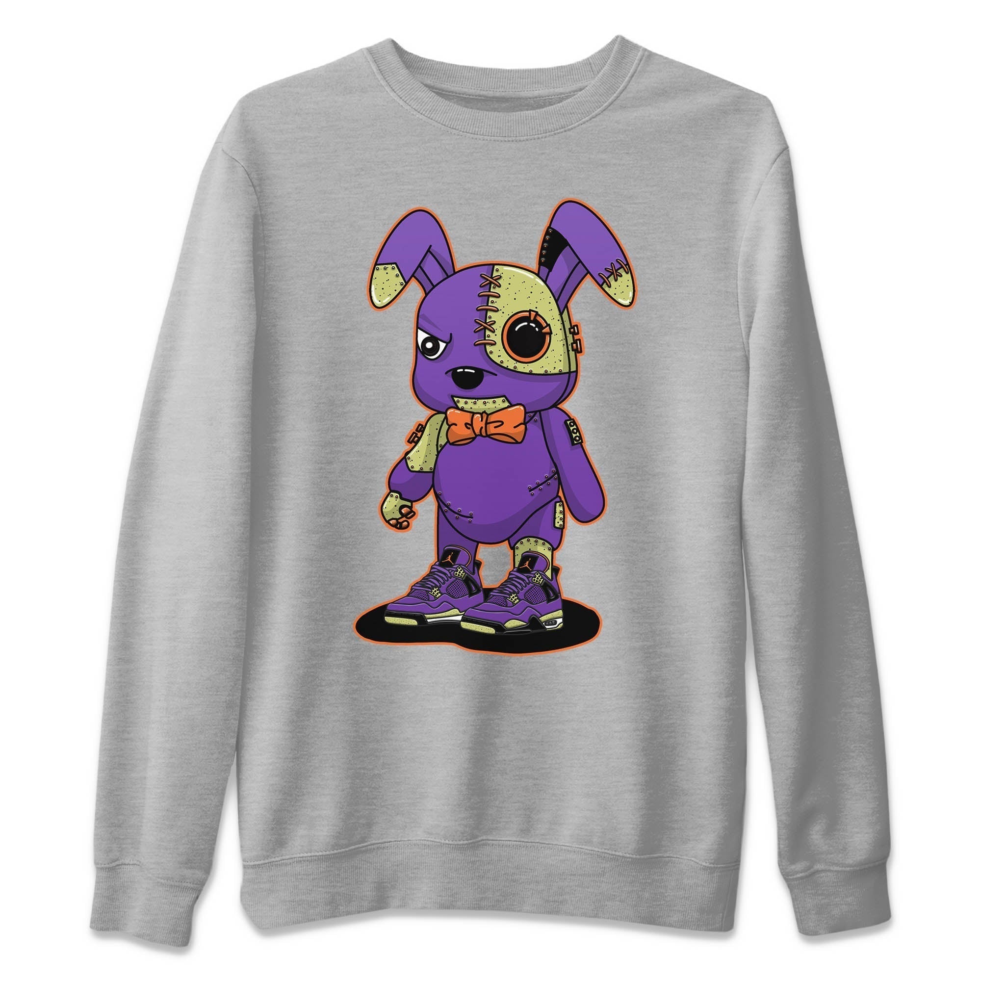 Cyborg Bunny Unisex Tops - Air Jordan 4 Canyon Purple