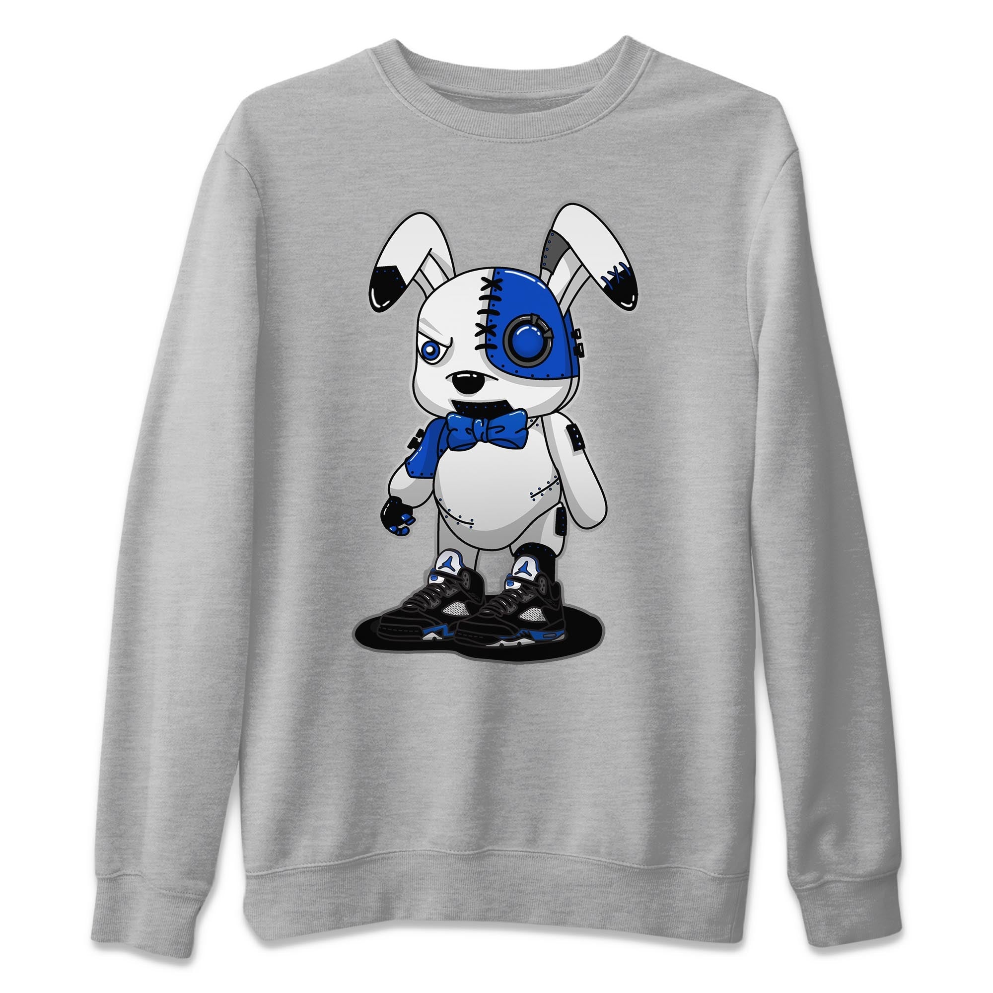 Cyborg Bunny Unisex Tops - Air Jordan 5 Racer Blue