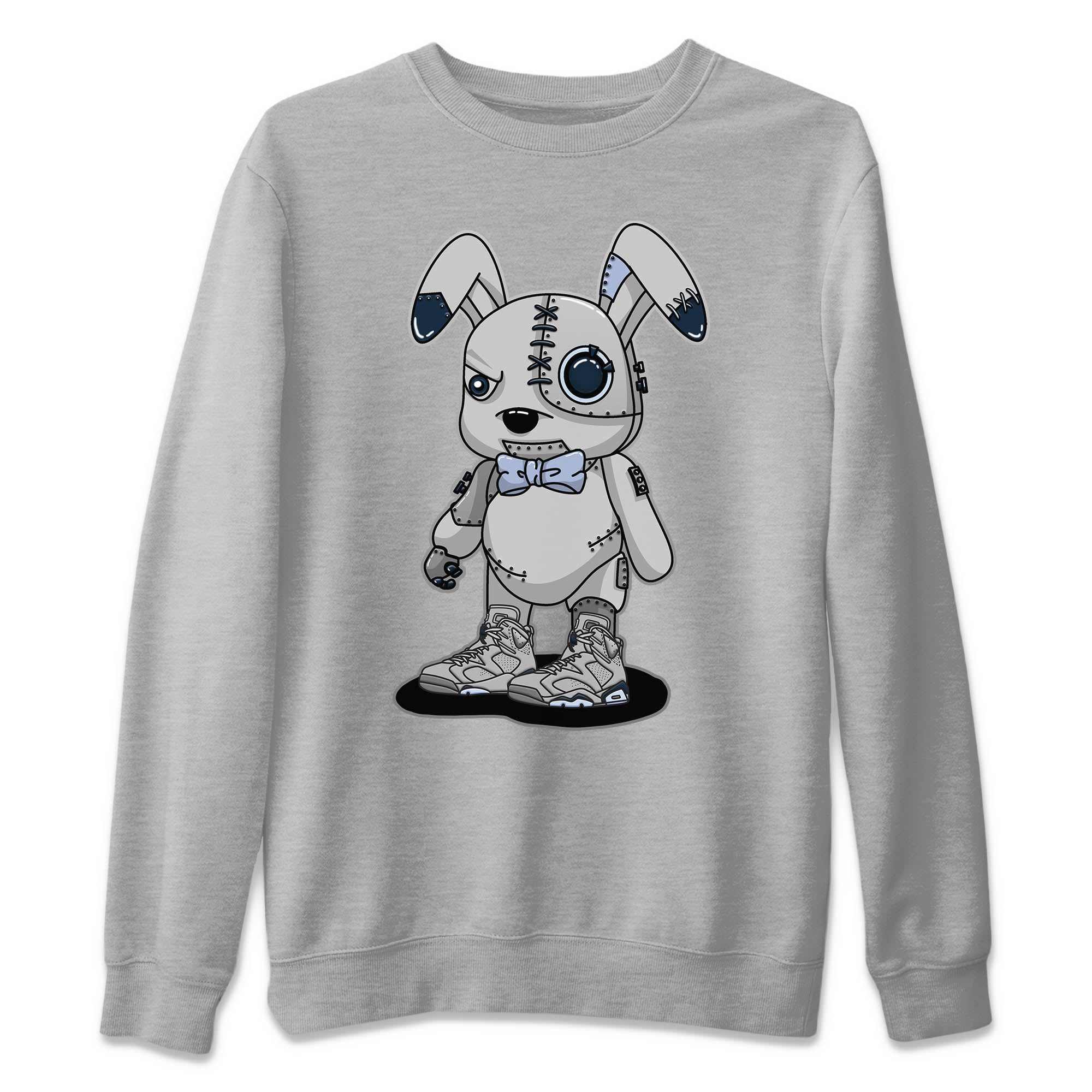 Cyborg Bunny Unisex Tops - Air Jordan 6 Georgetown