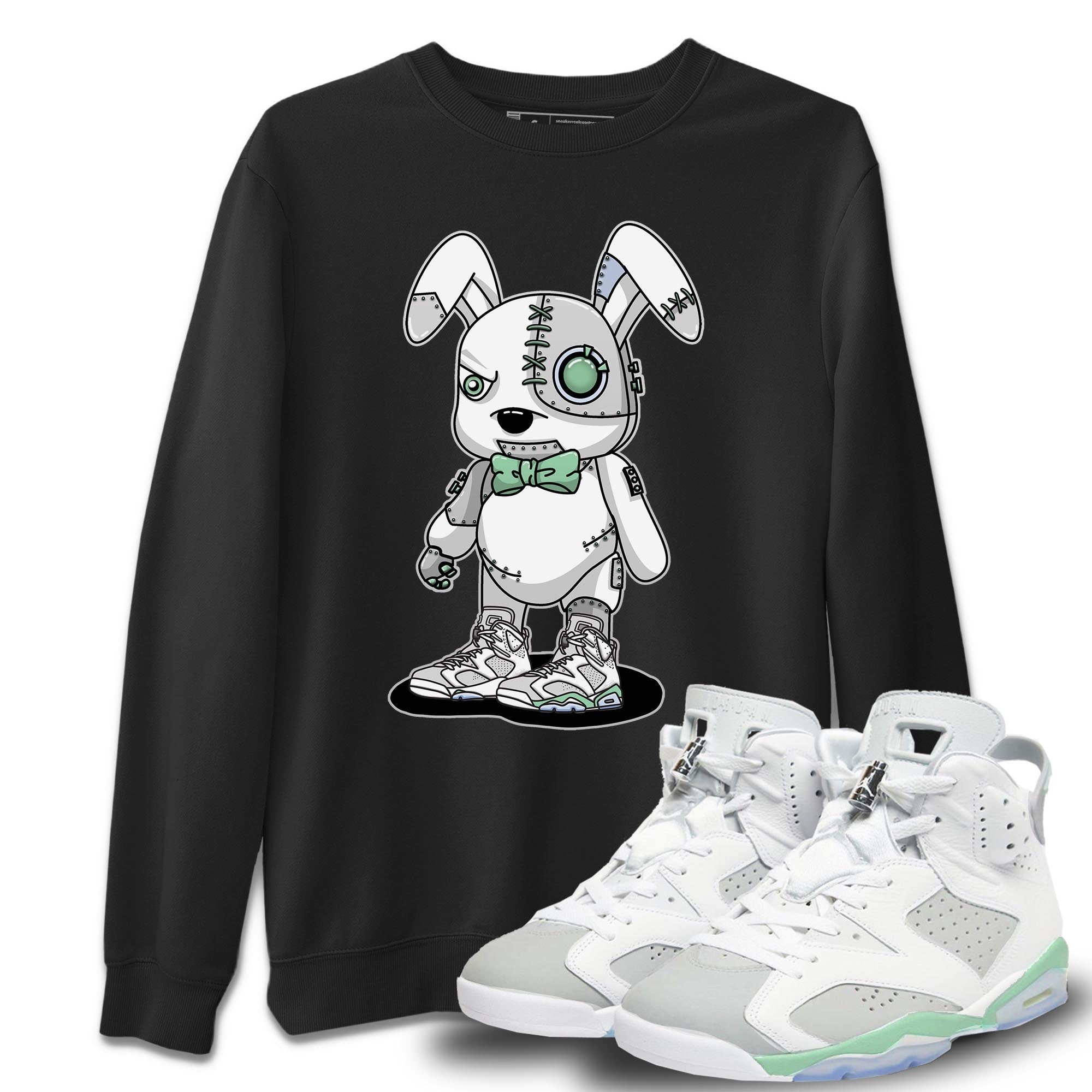 Cyborg Bunny Unisex Tops - Air Jordan 6 Mint Foam