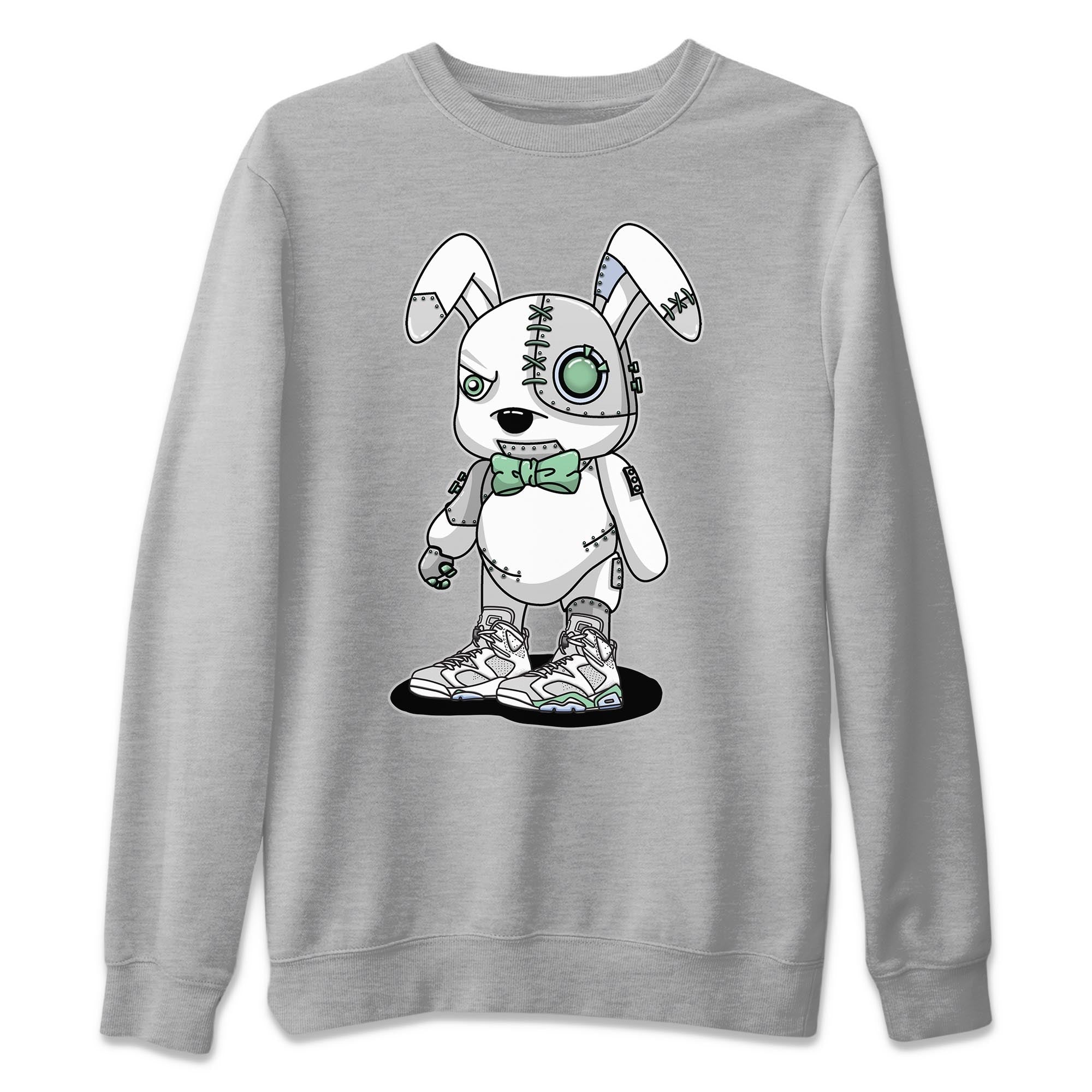 Cyborg Bunny Unisex Tops - Air Jordan 6 Mint Foam