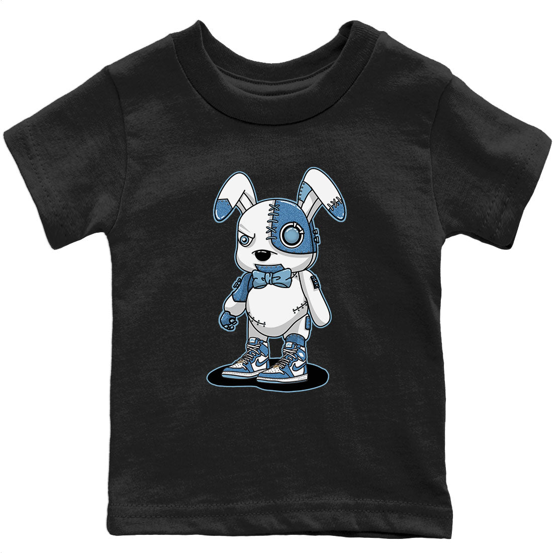 Cyborg Bunny Kids Tops - Air Jordan 1 Denim