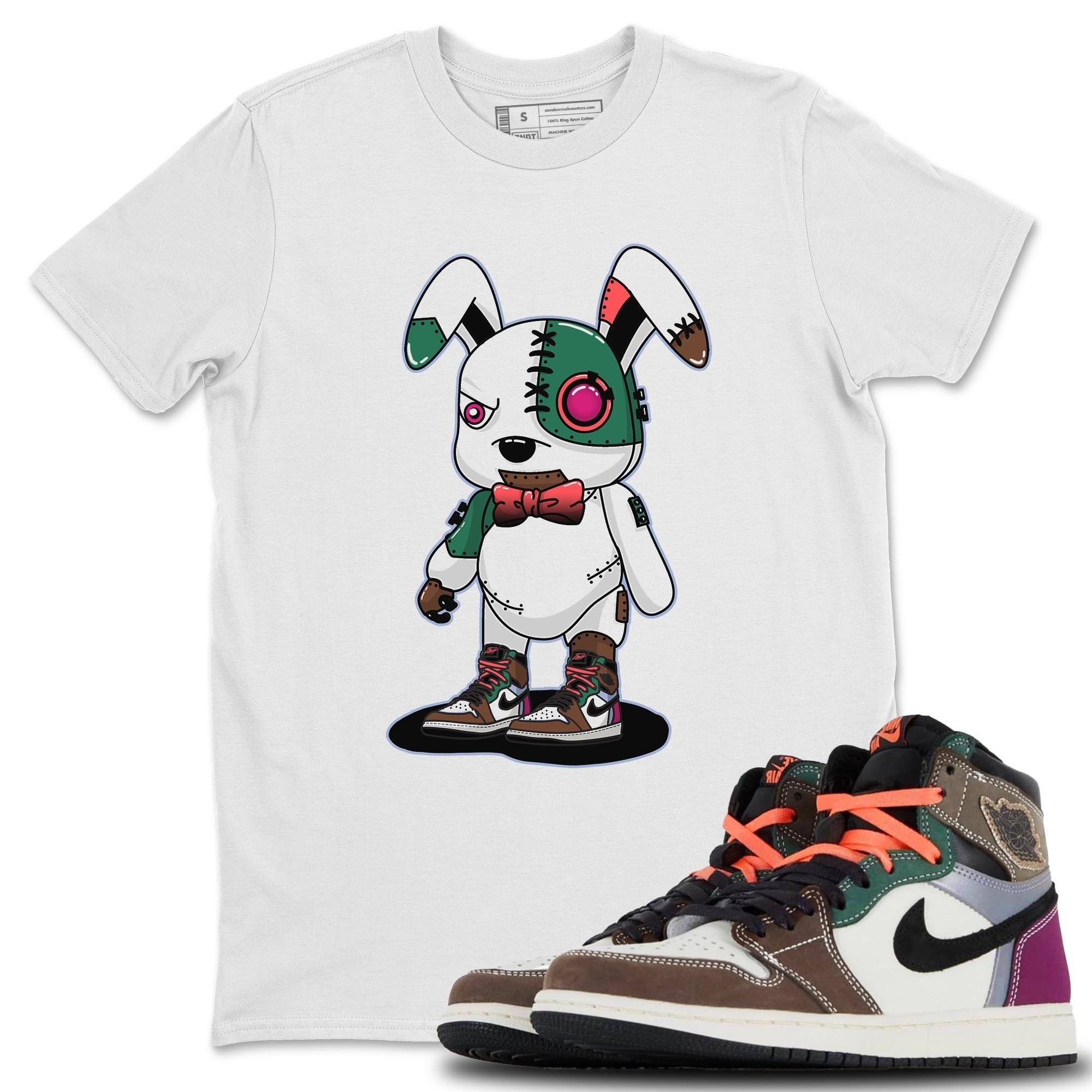 Cyborg Bunny Unisex Tops - Air Jordan 1 Hand Crafted