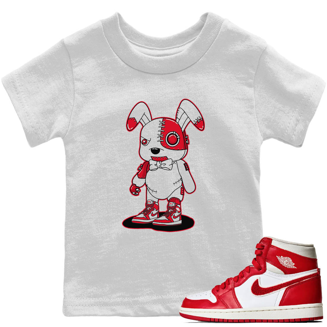 Cyborg Bunny Kids Tops - Air Jordan 1 Newstalgia