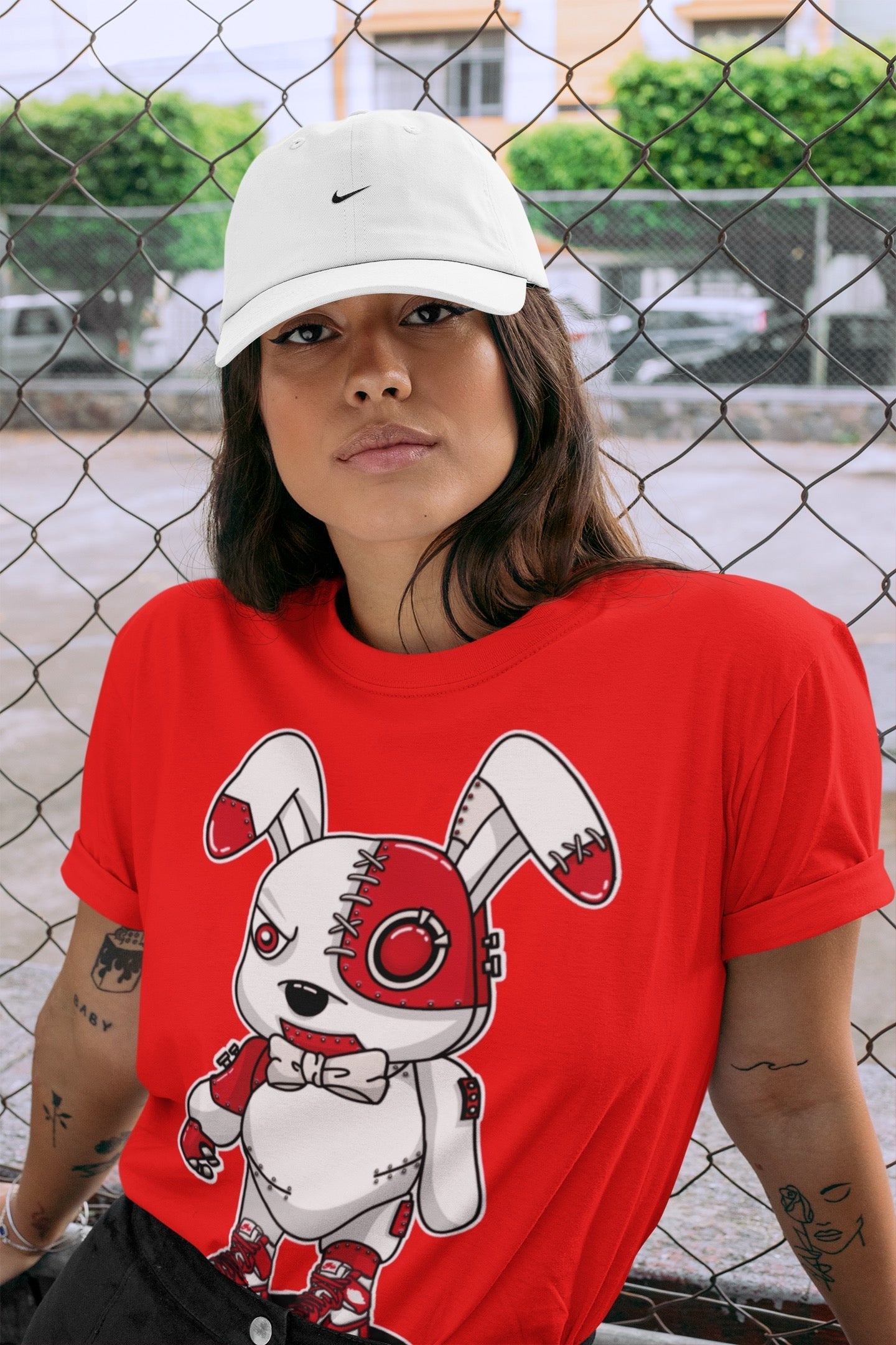 Cyborg Bunny Unisex Tops - Air Jordan 1 Newstalgia