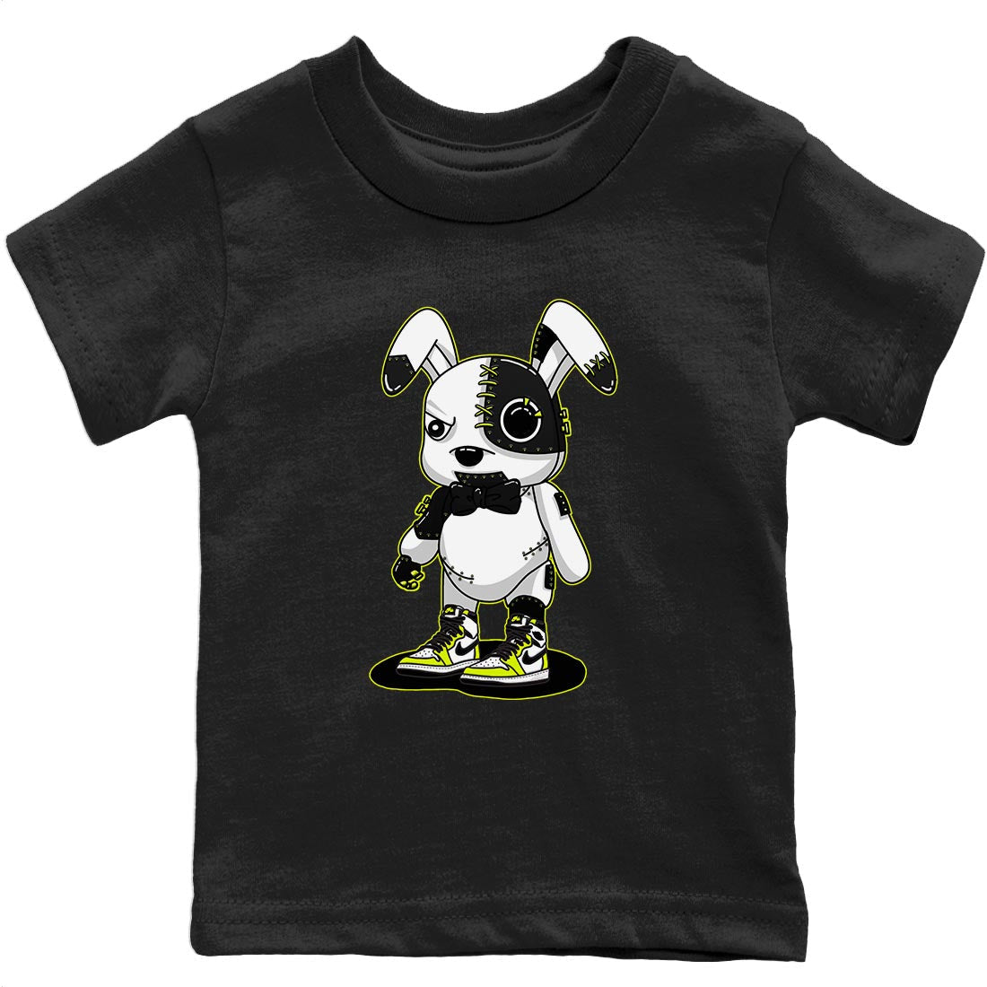 Cyborg Bunny Kids Tops - Air Jordan 1 Visionaire