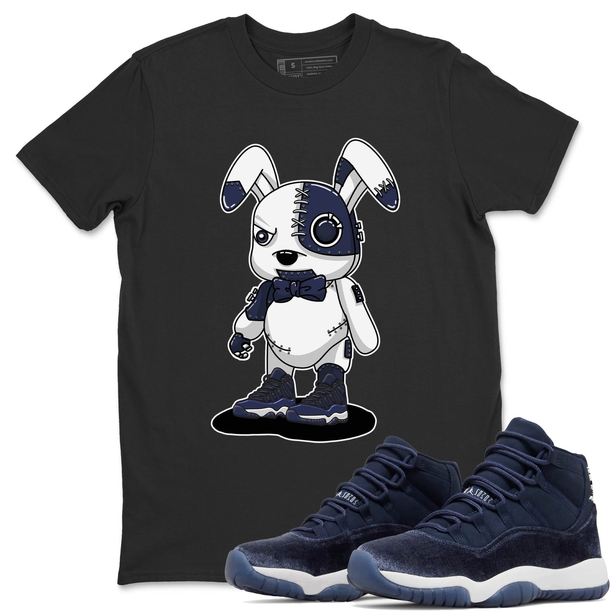 Cyborg Bunny Unisex Tops - Air Jordan 11 Midnight Navy