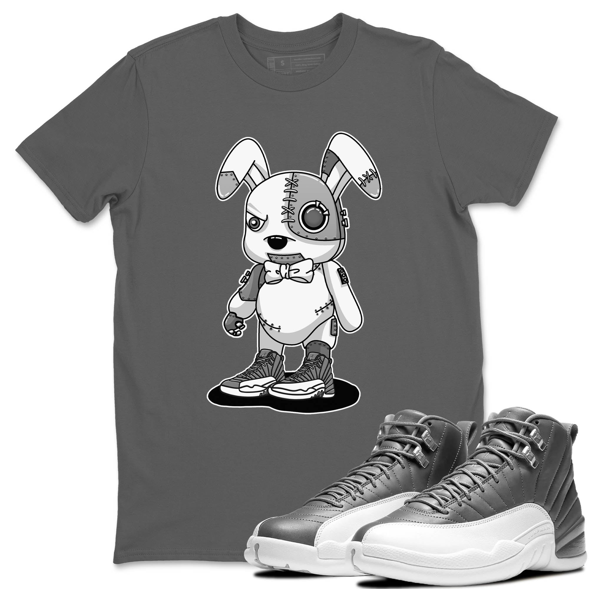Cyborg Bunny Unisex Tops - Air Jordan 12 Stealth