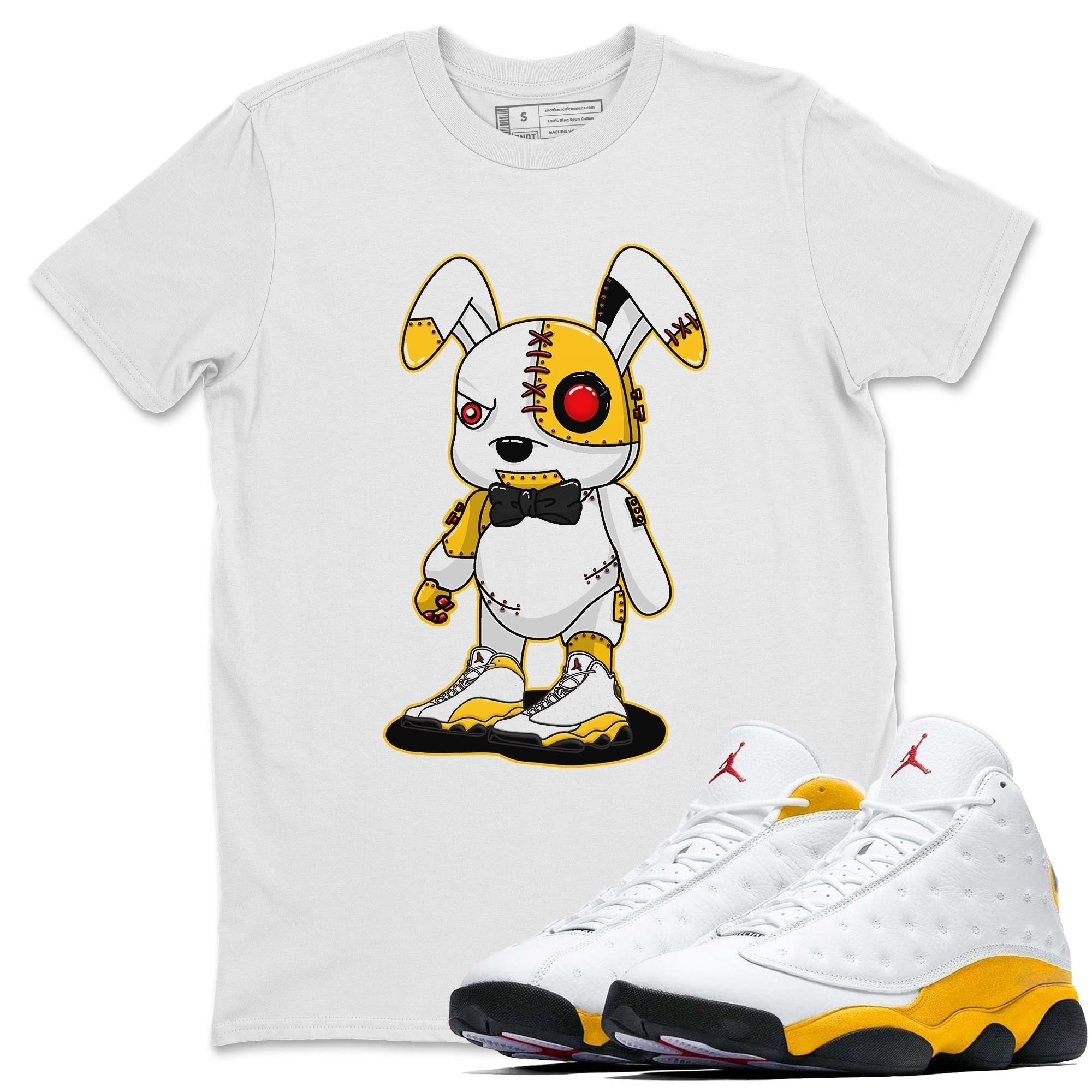Cyborg Bunny Unisex Tops - Air Jordan 13 Del Sol