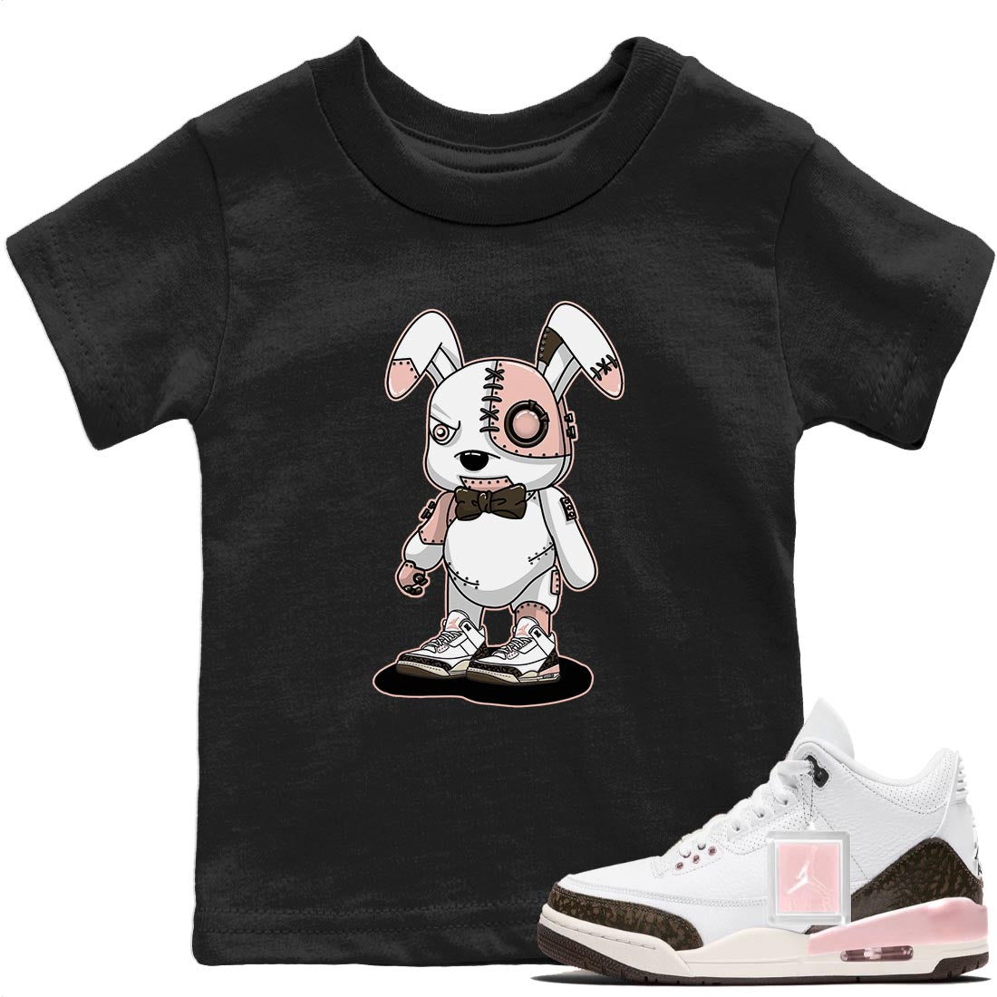 Cyborg Bunny Kids Tops - Air Jordan 3 Atmosphere