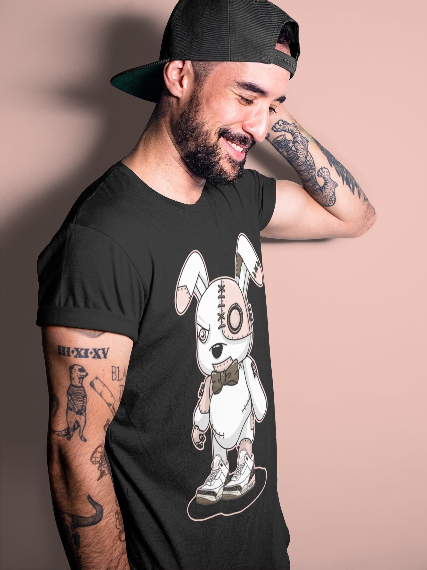 Cyborg Bunny Unisex Tops - Air Jordan 3 Atmosphere